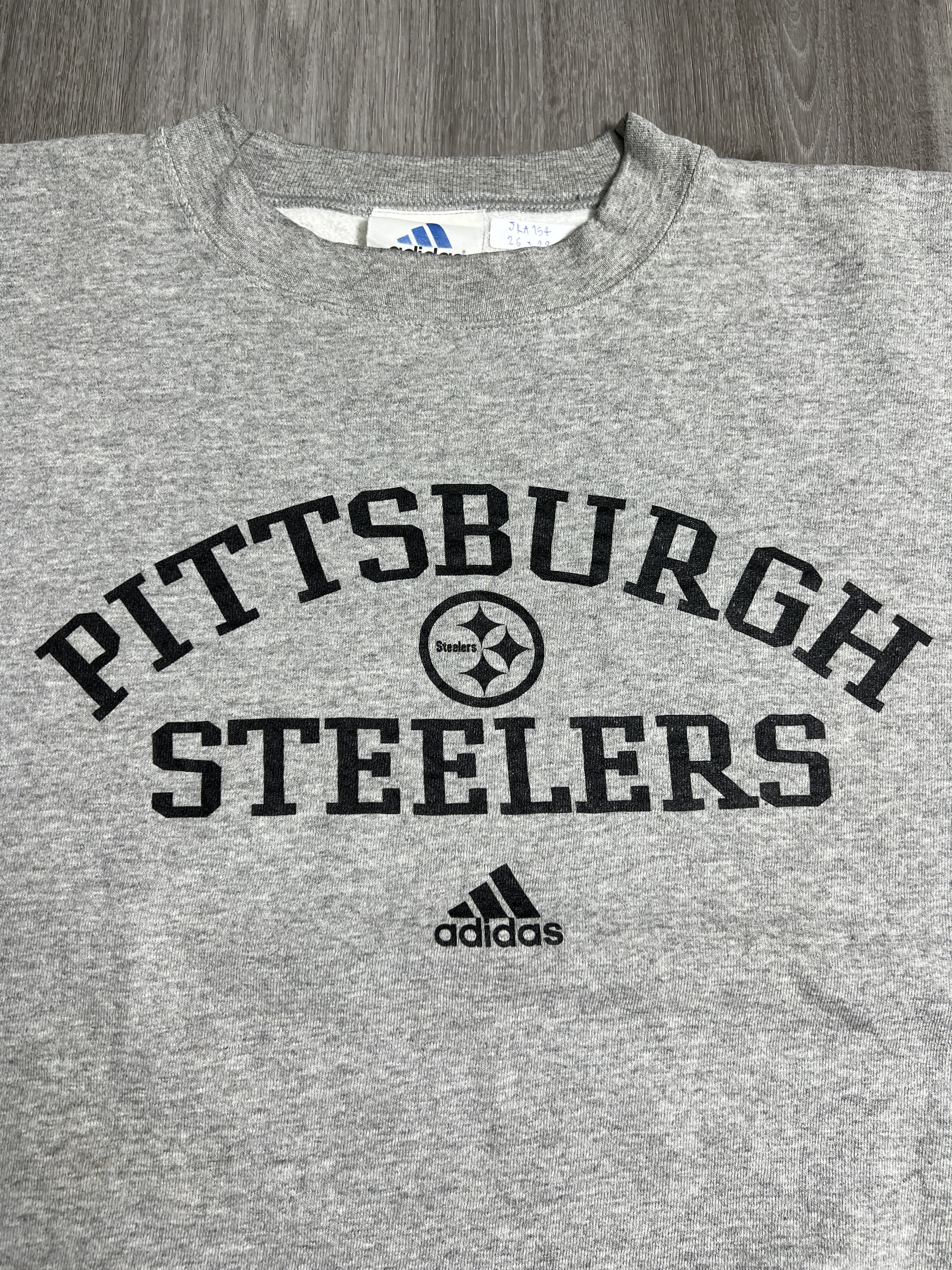 Adidas VTG ADIDAS NFL Pittsburgh Steelers Sweatshirt (XL) JKA154 Size US XL / EU 56 / 4 - 2 Thumbnail