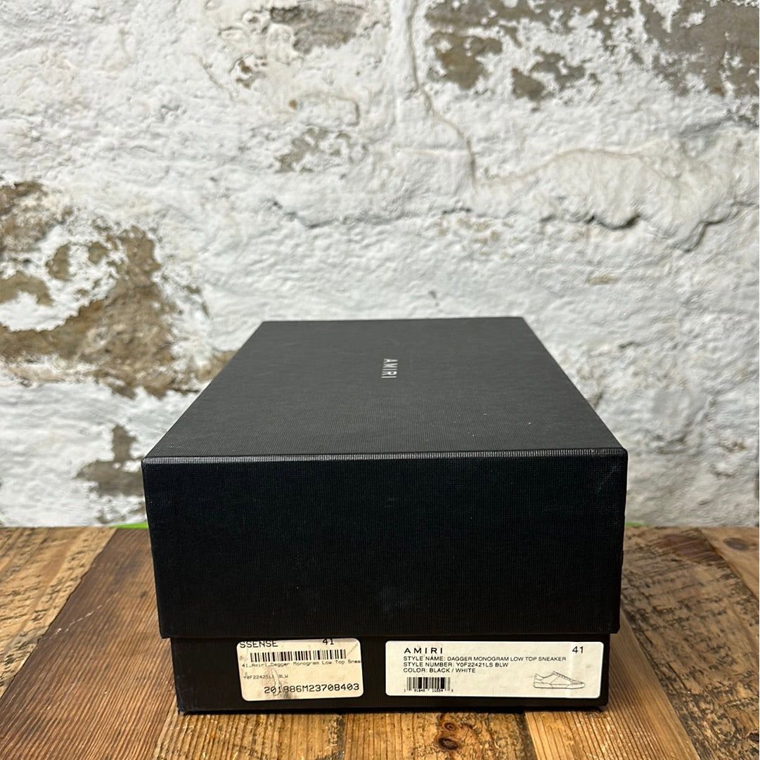 Amiri Amiri Dagger Monogram Sneaker Sz 8 (41) Size US 8 / EU 41 - 8 Thumbnail