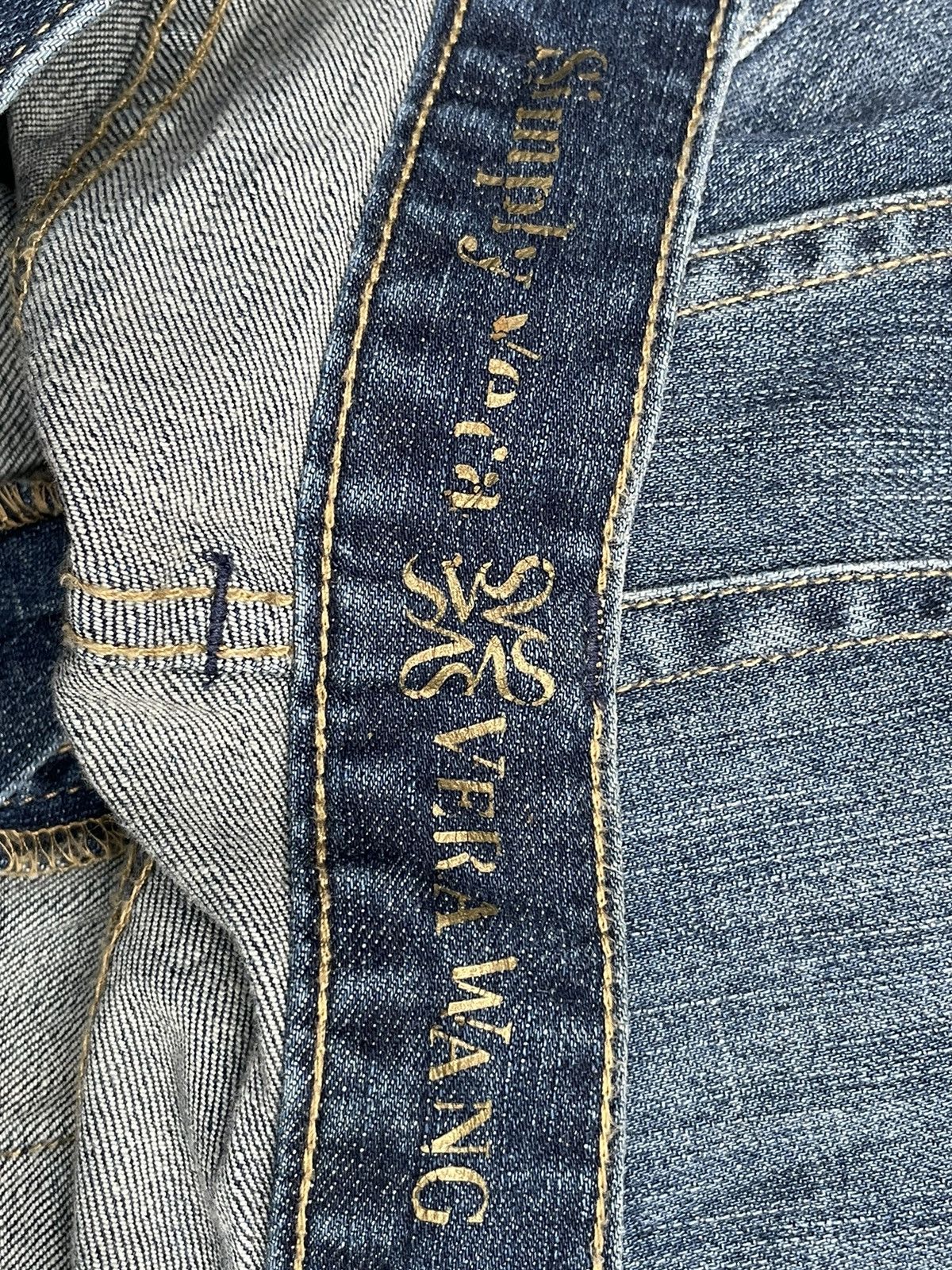 Vera Wang Vintage Vera Wang Simply Vera Denim Size 33" - 11 Thumbnail