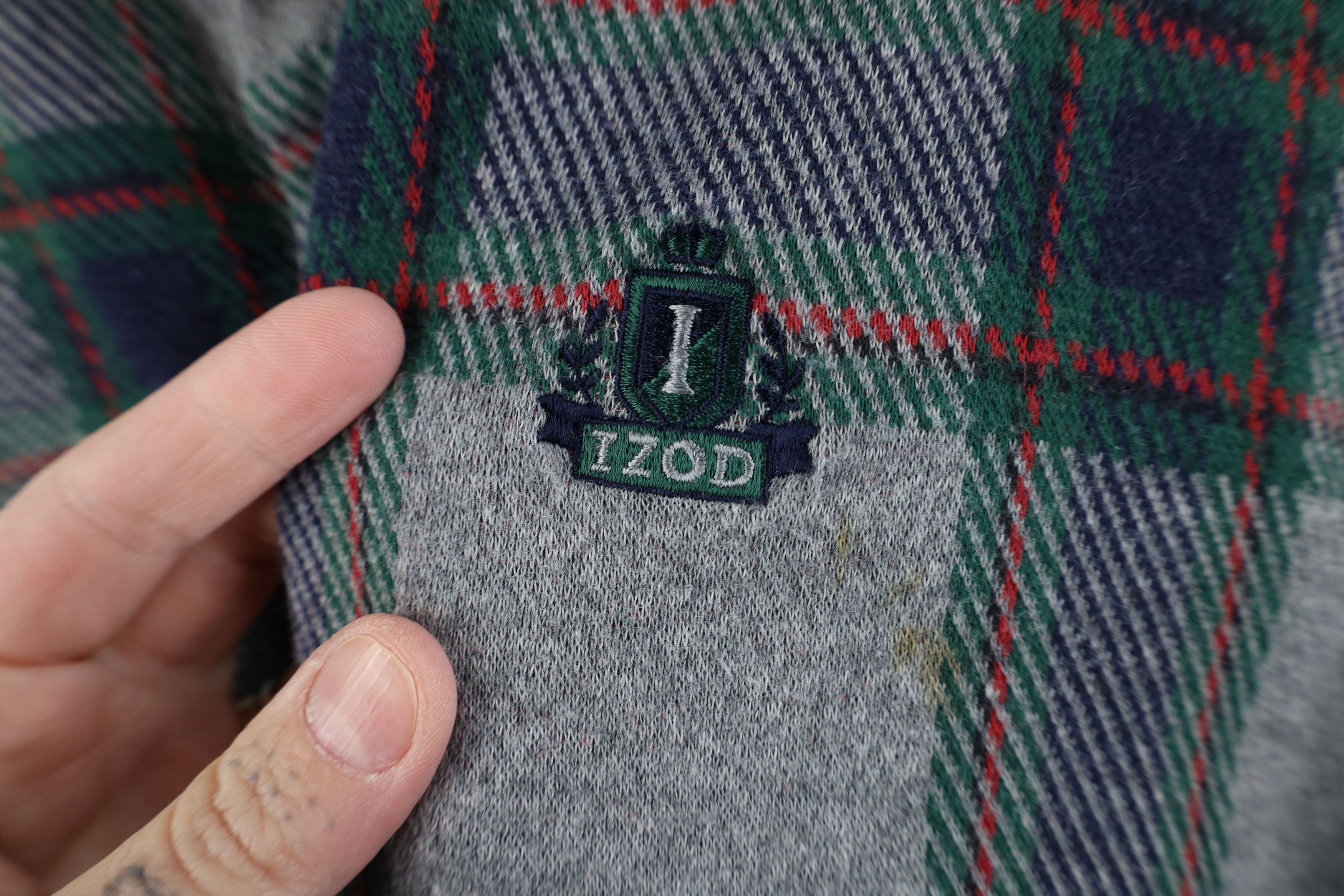 Vintage Vintage 90s Streetwear Long Sleeve Rugby Polo Shirt Plaid Size US XL / EU 56 / 4 - 4 Thumbnail
