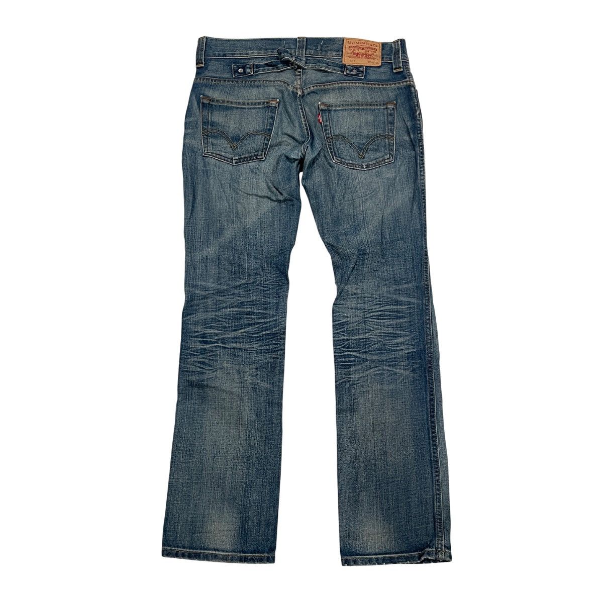 Levi's Vintage Clothing Distressed vintage Levis 511 jeans slim Size US 34 / EU 50 - 2 Thumbnail