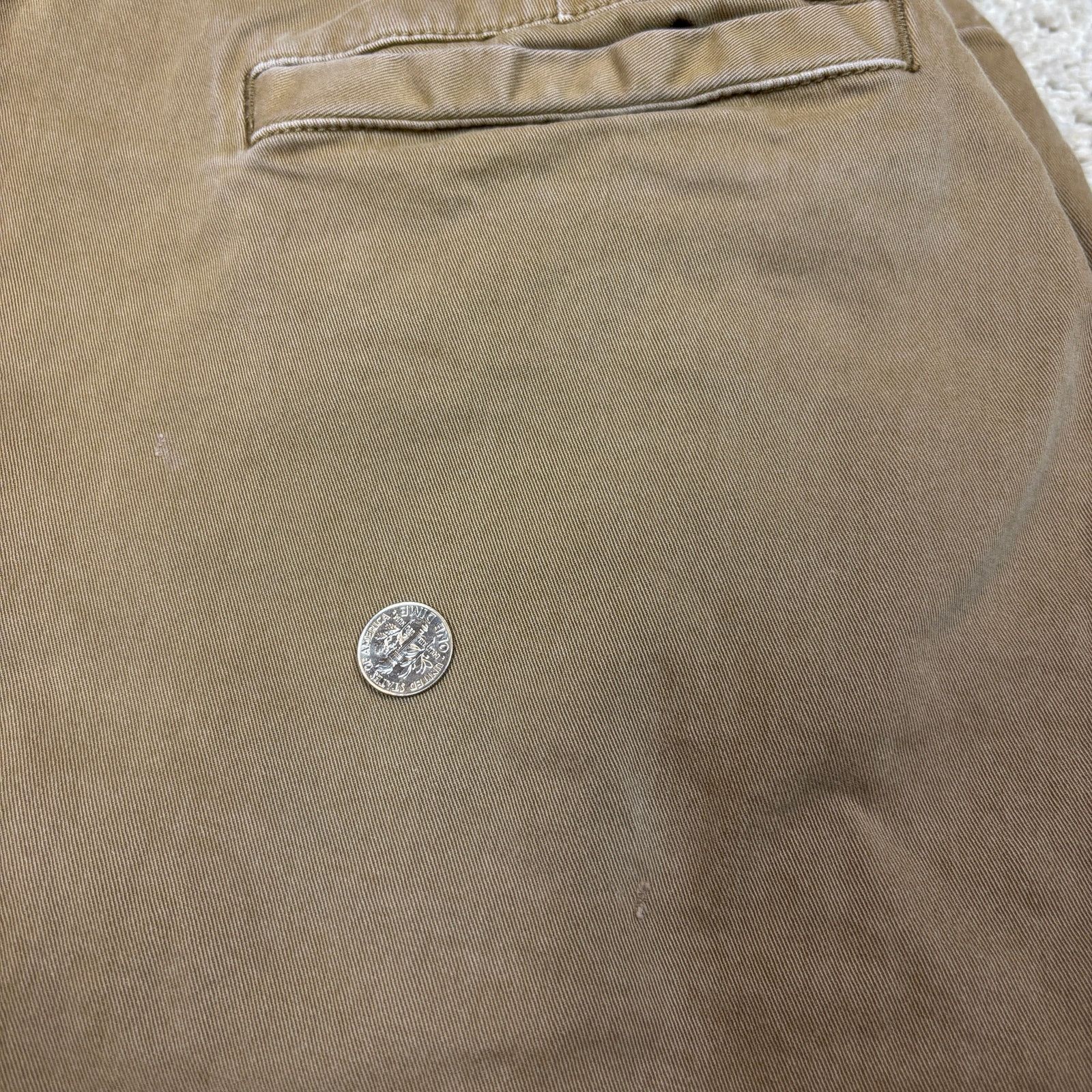 Flint And Tinder Flint and Tinder 365 Shorts Flat-Front Chino Khaki Men's 36 Size US 36 / EU 52 - 10 Thumbnail