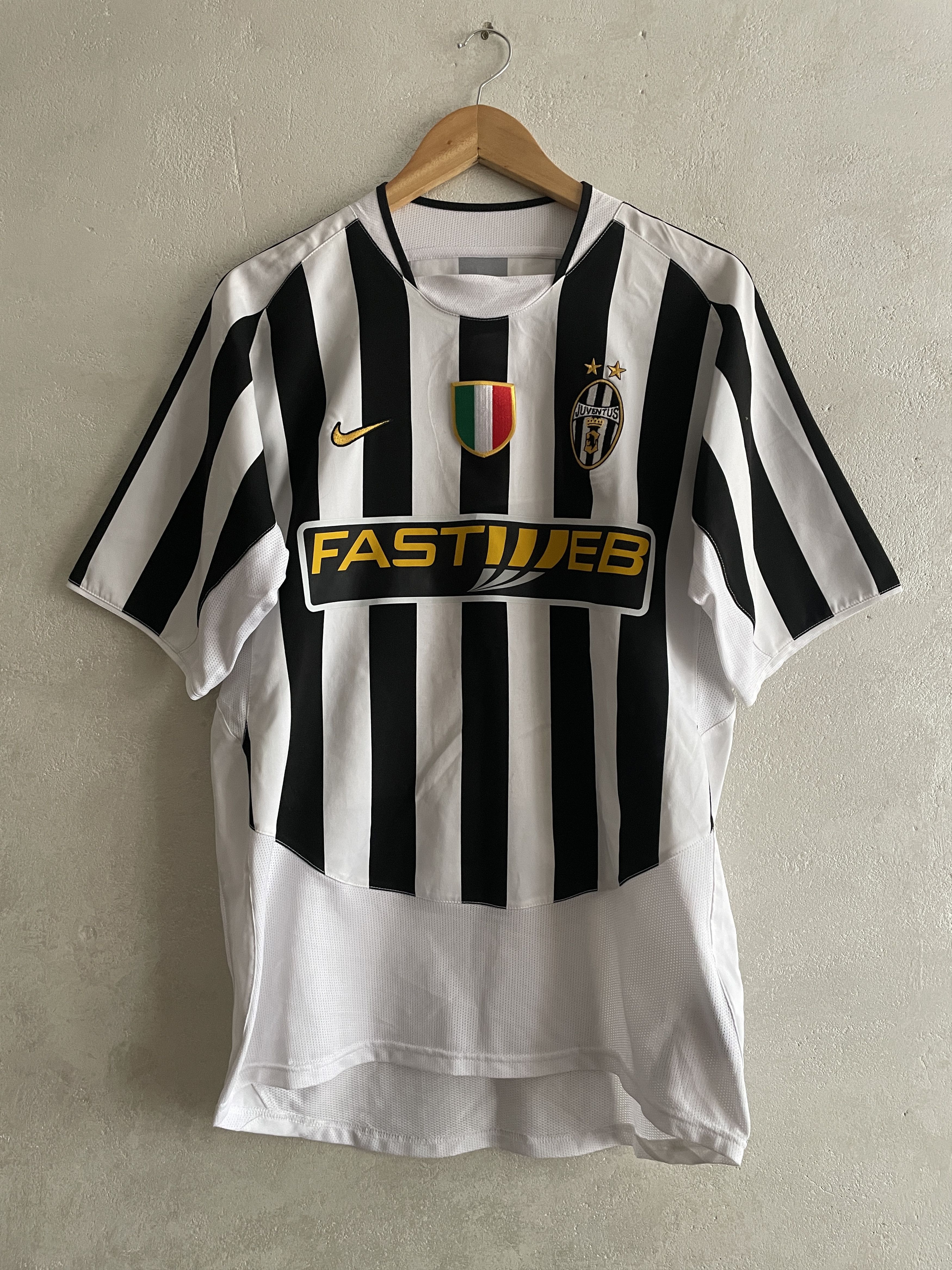Nike Juventus Home Vintage Shirt Kit 2003 2004 Soccer Jersey Size US M / EU 48-50 / 2 - 1 Thumbnail