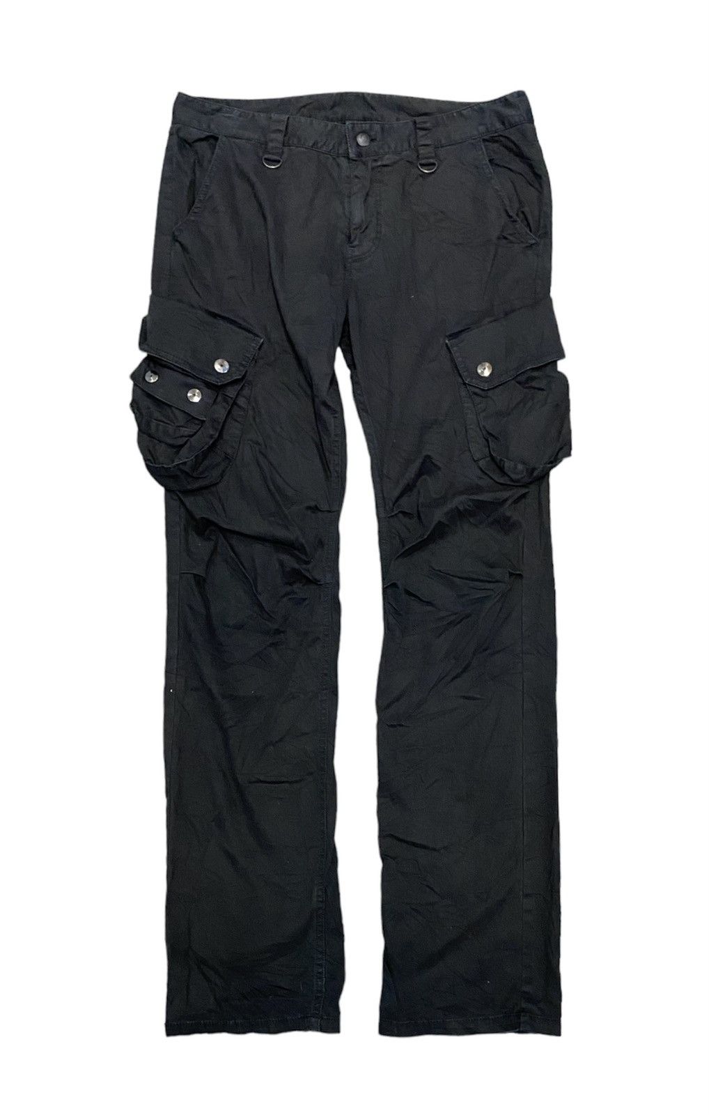 If Six Was Nine × Japanese Brand × Tornado Mart Vtg Custom Culture Japan 3D pocket Cargos pants Size US 32 / EU 48 - 1 Thumbnail