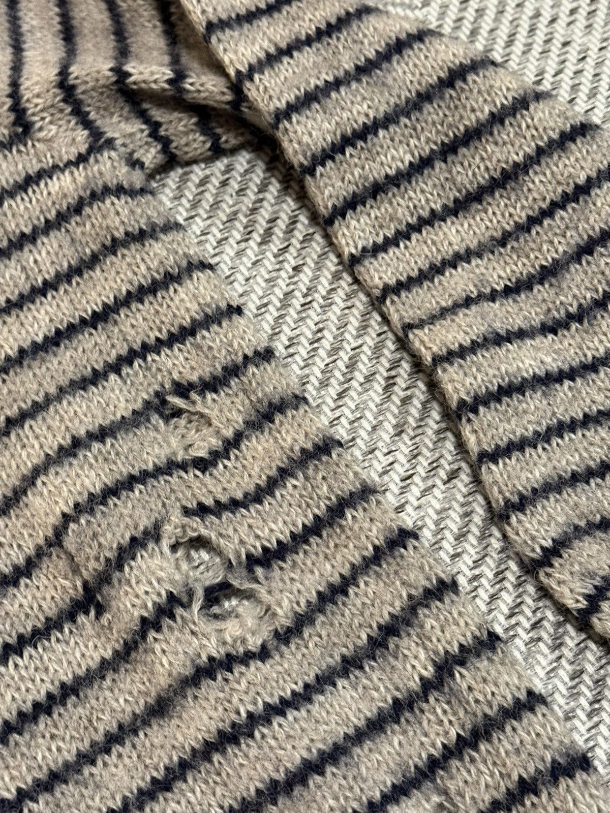 Takahiromiyashita The Soloist. Soloist grunge damaged knitwear Size US S / EU 44-46 / 1 - 4 Thumbnail