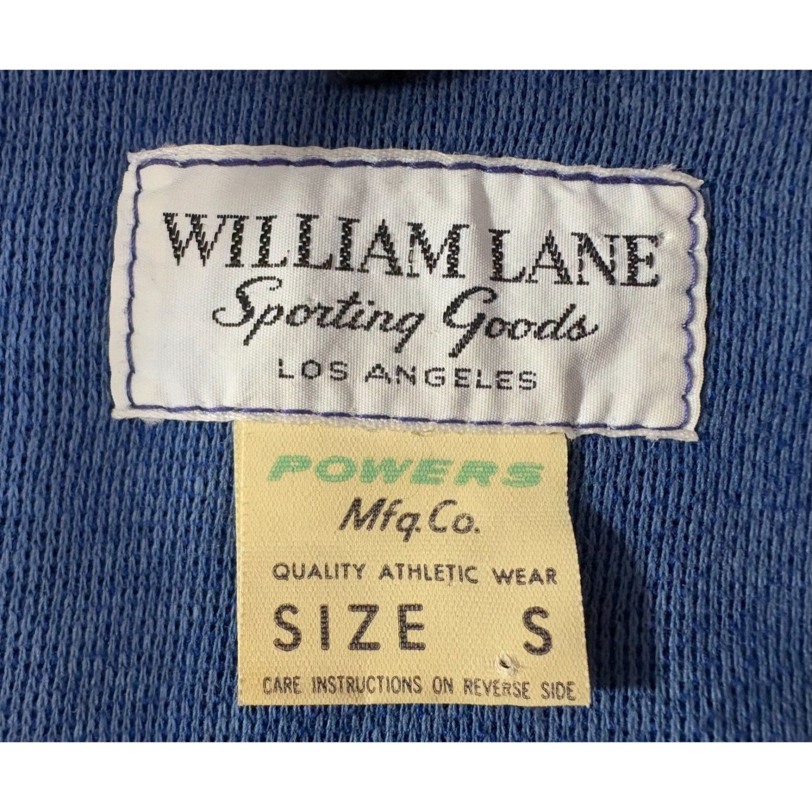 Other William Lane sporting goods L.A. jacket sz S blue orange vin Size US S / EU 44-46 / 1 - 2 Thumbnail