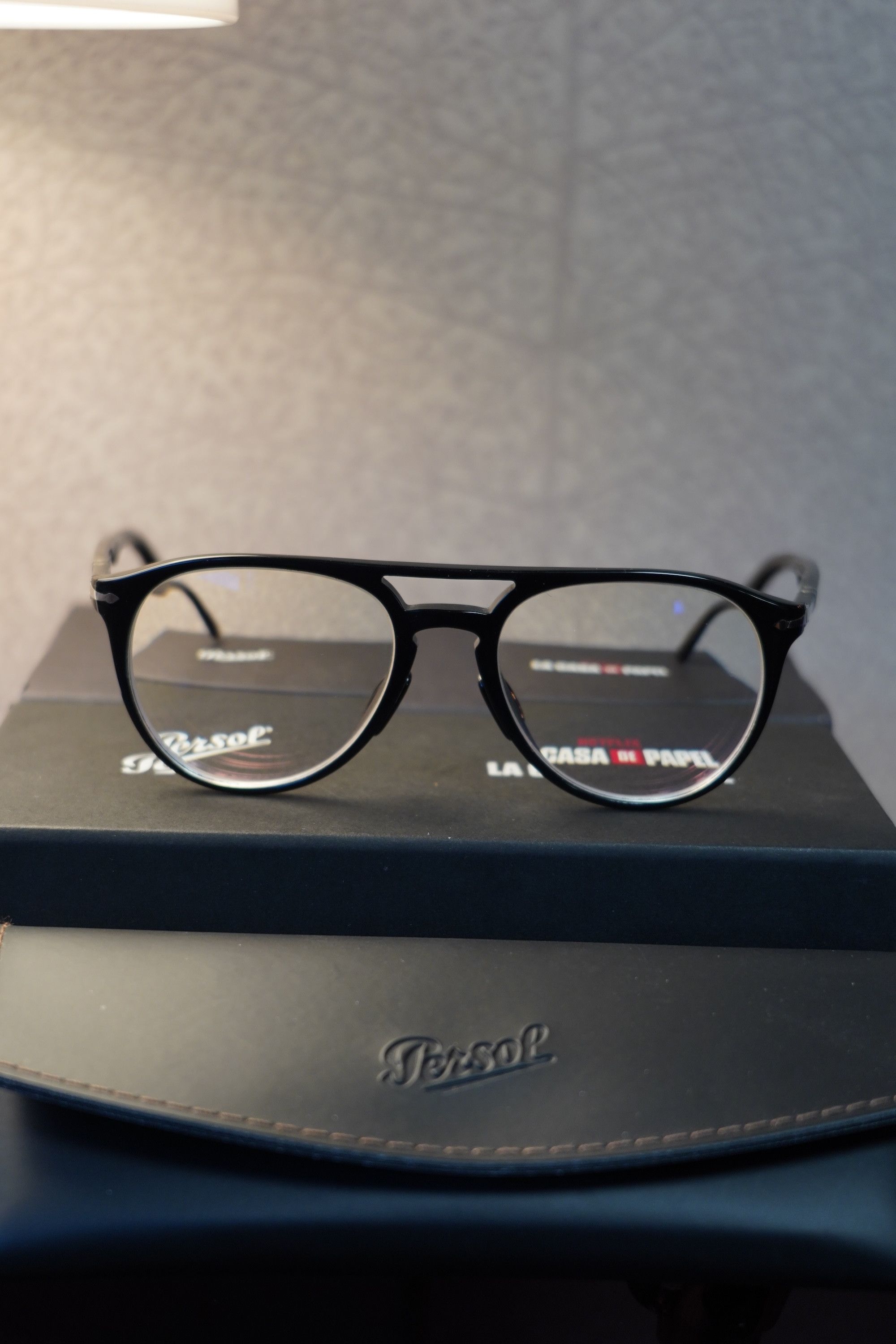 Persol Persol x La Casa de Papel El Profesor Glasses / PO3160-V Size ONE SIZE - 4 Thumbnail