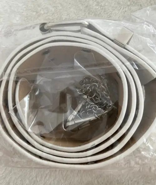 Other 110cm White Belt Size ONE SIZE - 4 Thumbnail