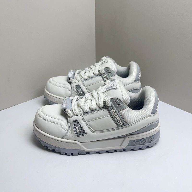 Louis Vuitton Louis Vuitton Trainer Maxi Low Top Sneakers 0079 Size US 7 / IT 37 - 1 Thumbnail