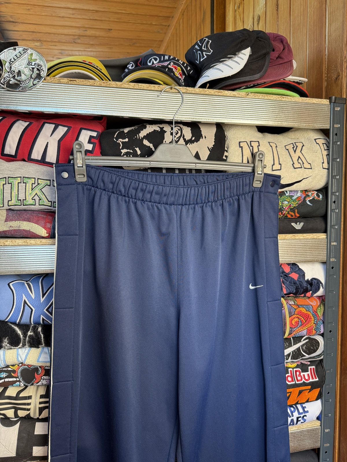 Nike Crazy Vintage Nike Track Pants Y2K Size US 34 / EU 50 - 2 Thumbnail