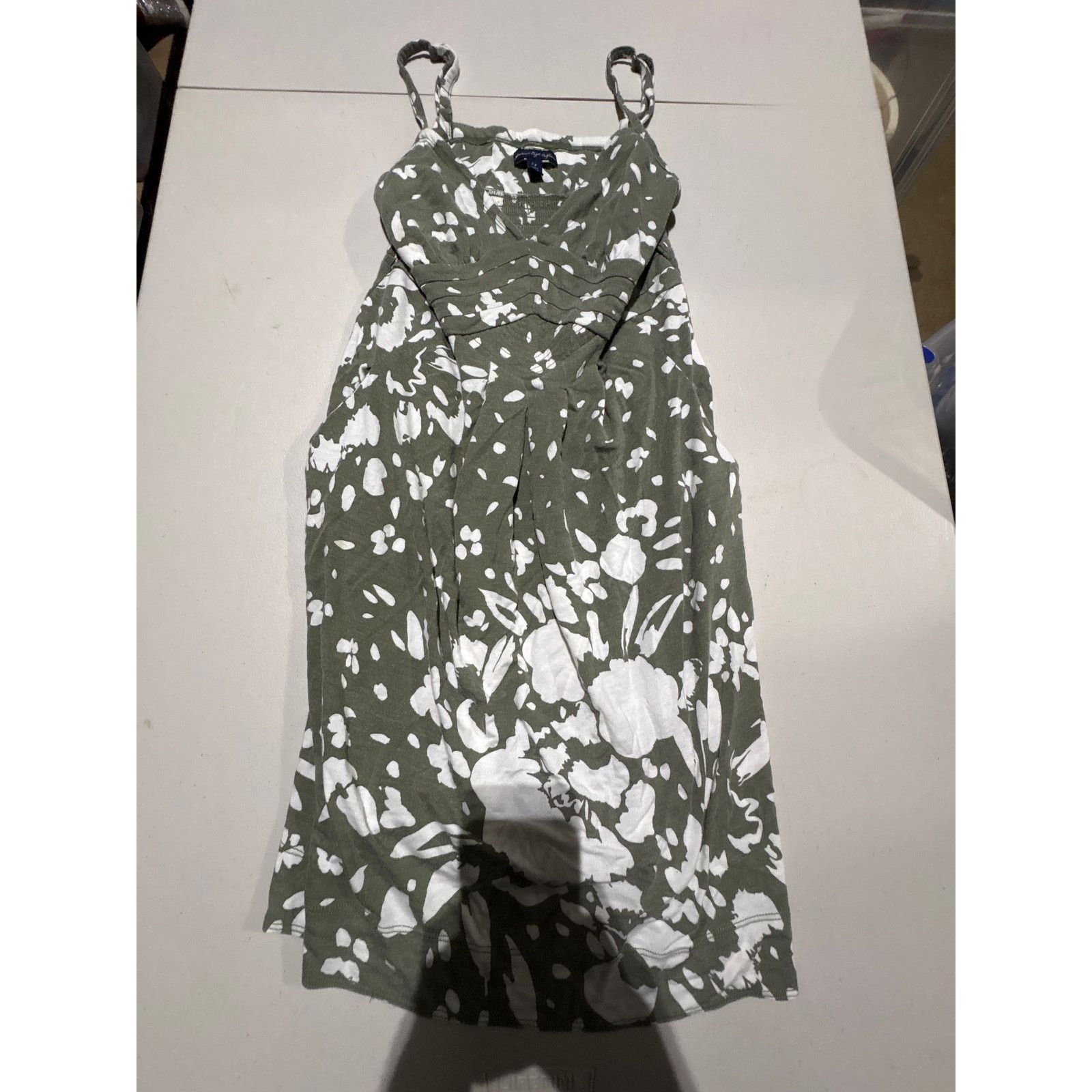 American Eagle Outfitters American Eagle Outfitters Women’s Large Green Sundress Size L / US 10 / IT 46 - 2 Thumbnail