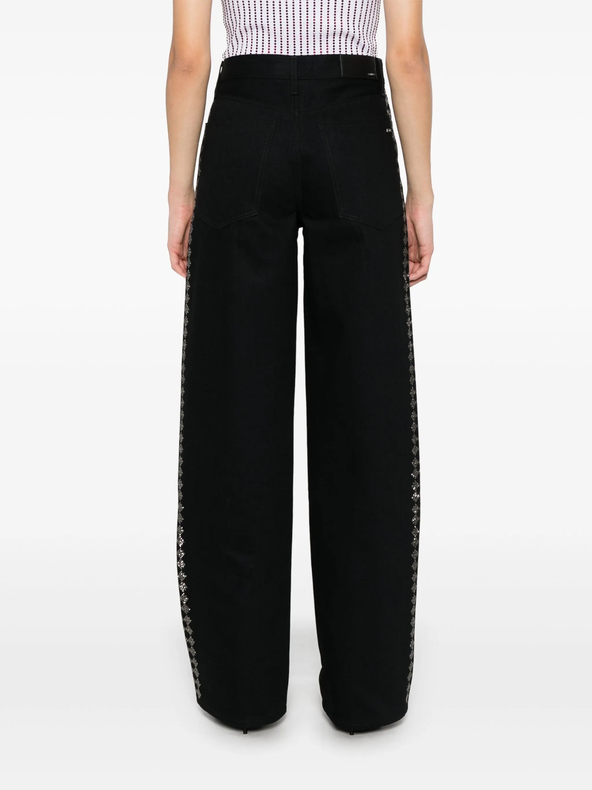 Amiri o1orln1125 MA Quad Jeans in Black Size 27" / US 4 / IT 40 - 5 Thumbnail