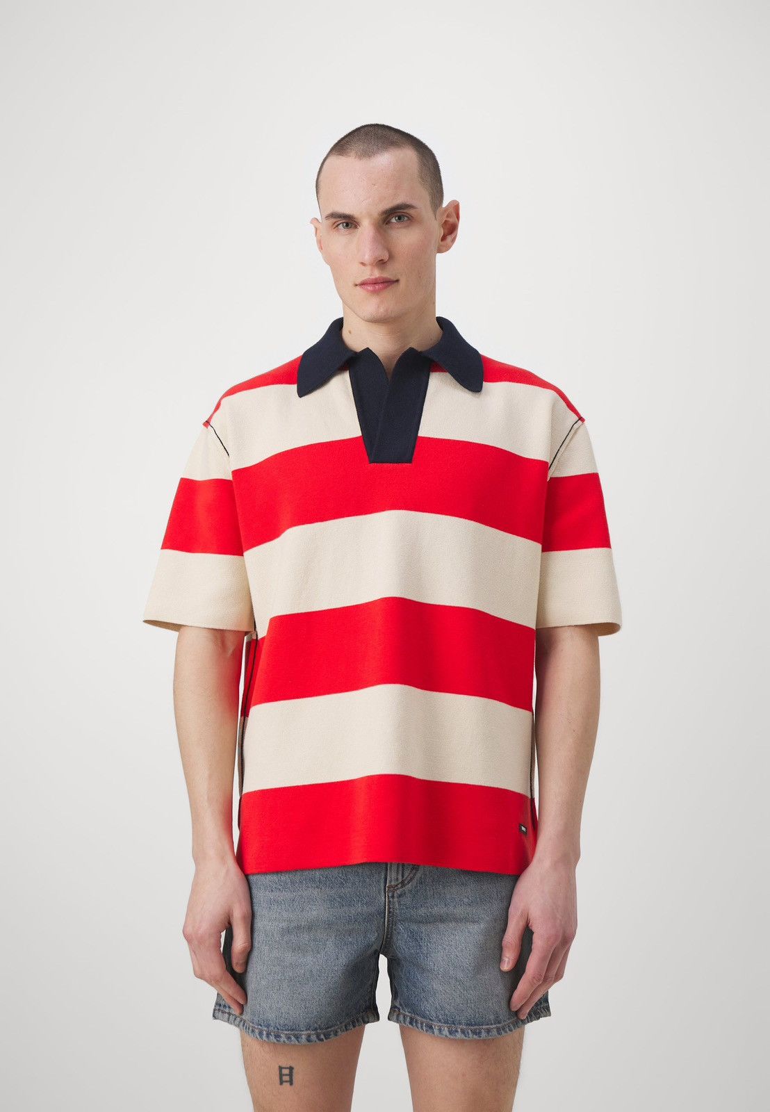 Sunnei !DS! SS23 Sunnei Maglia Unita S/S Stripped Polo Tee Size US M / EU 48-50 / 2 - 4 Thumbnail