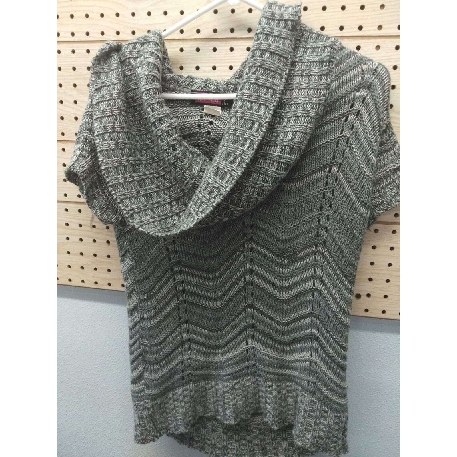 Other Say What? Short Sleeve Knitted Shirt Lightweight Size Medium Size M / US 6-8 / IT 42-44 - 1 Thumbnail