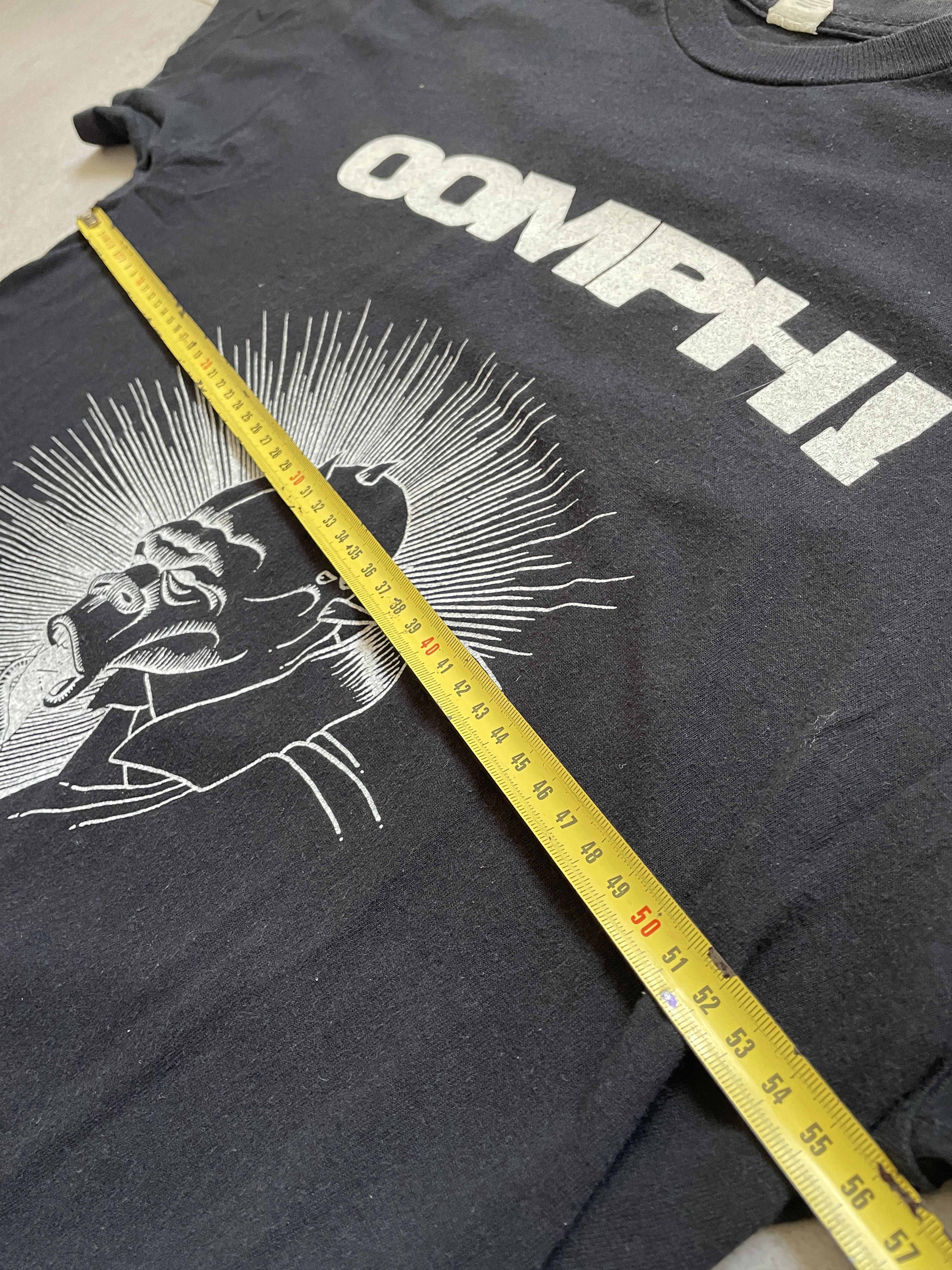 Band Tees VINTAGE 80S SCREEN STARS OOMPH! SOUL THIEF SINGLE STITCH TEE Size US XL / EU 56 / 4 - 14 Thumbnail
