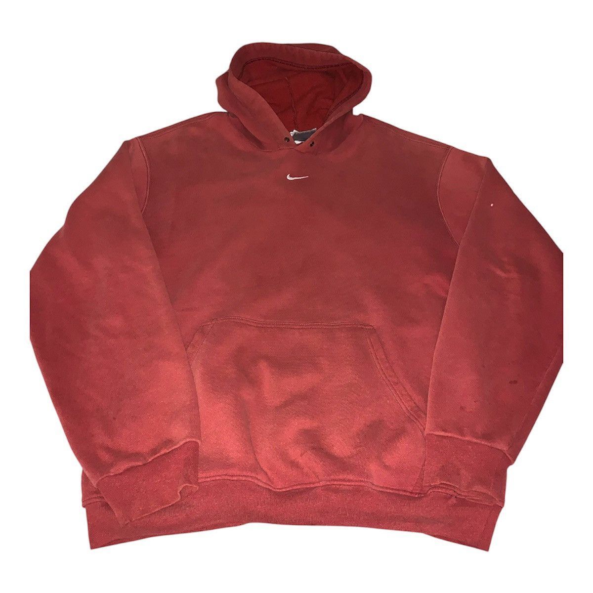 Nike Y2K Nike Hoodie Small Center Swoosh Size US L / EU 52-54 / 3 - 1 Thumbnail