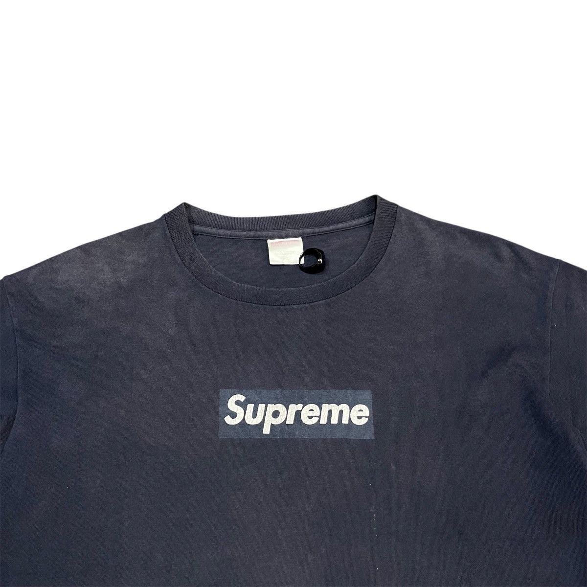 Supreme 90s SUPREME BOX LOGO NAVY on NAVY Tee Single Stitch Size US L / EU 52-54 / 3 - 2 Thumbnail