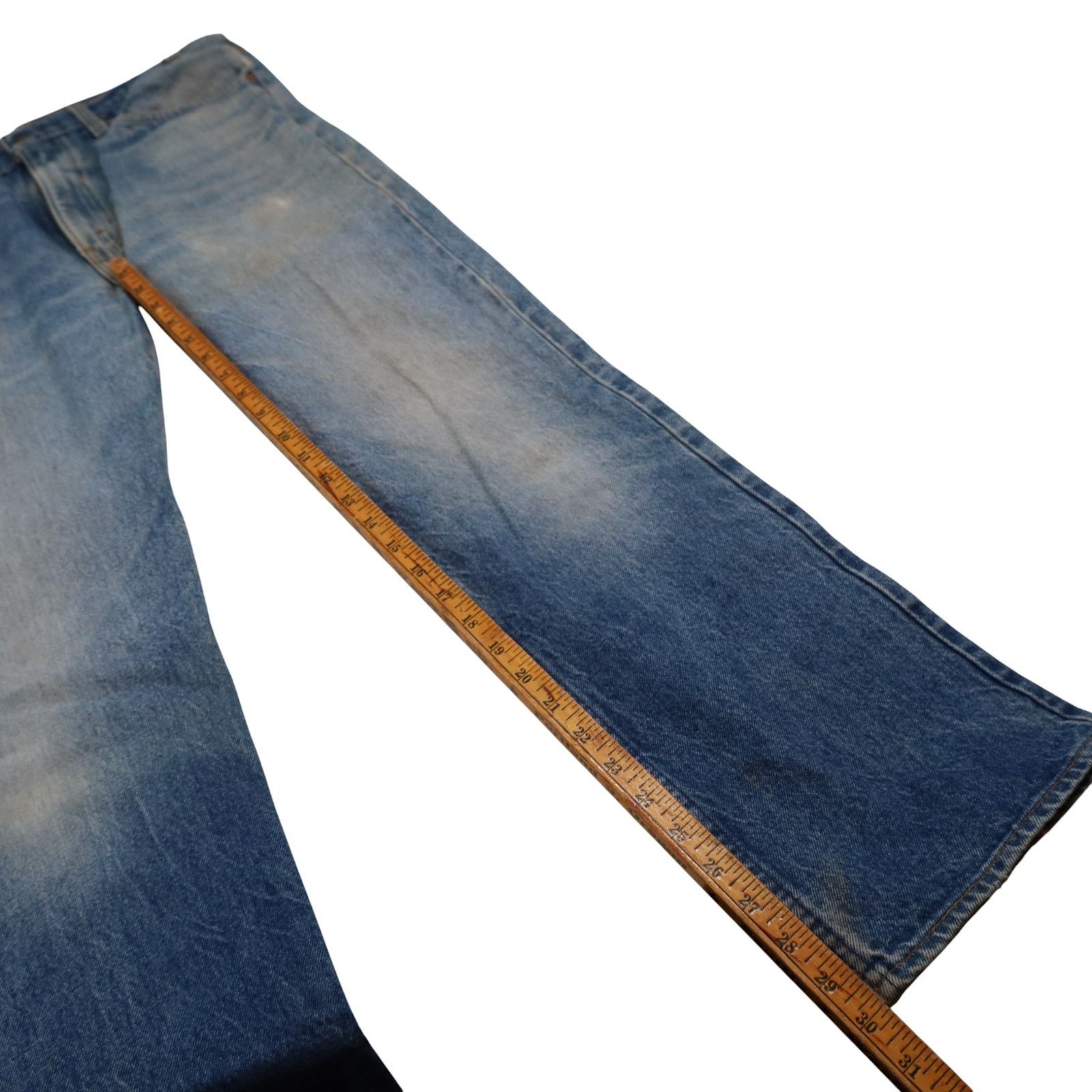 Levi's × Vintage Vintage Levi's 505 USA Made Denim Jeans Size US 35 - 12 Thumbnail