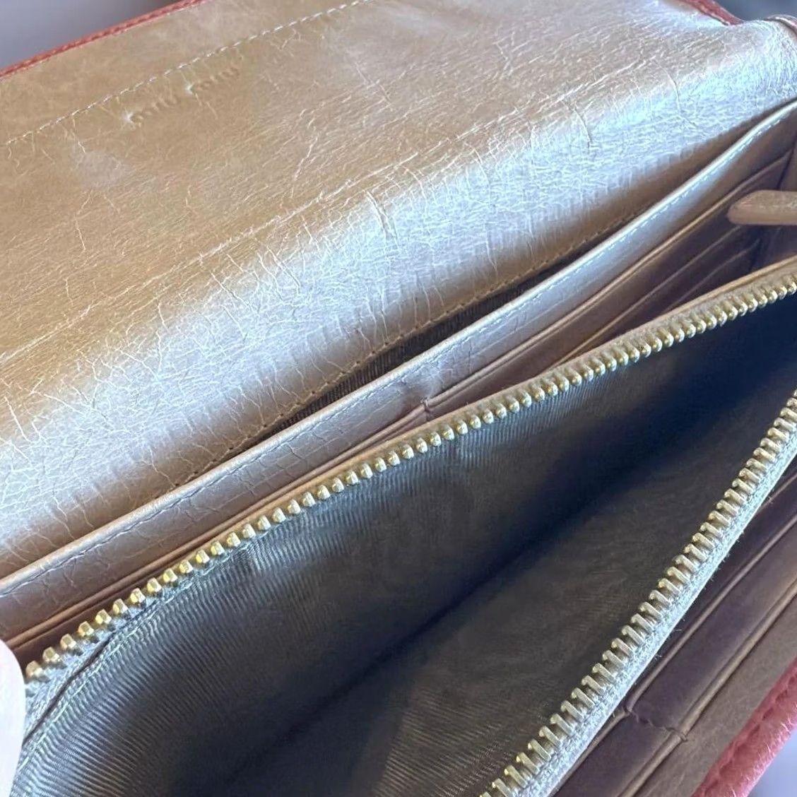 Miu Miu miu miu Women Wallet Pink Leather Long Limited Edition Designer Collection Size ONE SIZE - 6 Thumbnail