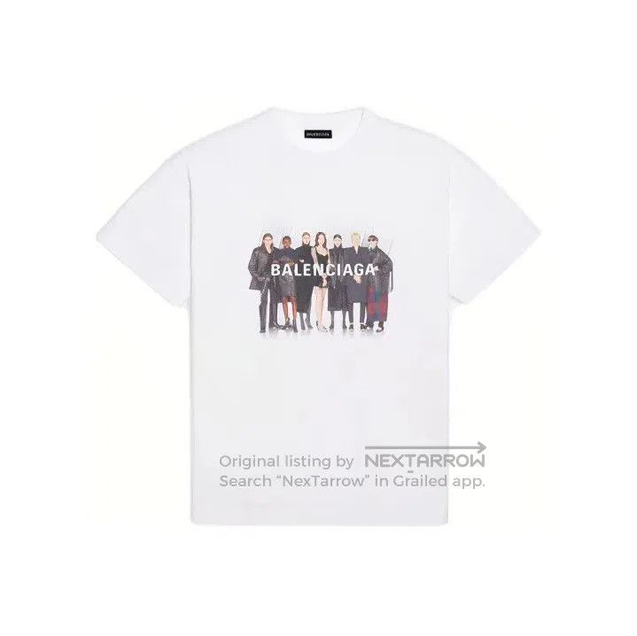 Balenciaga Balenciaga Logo Graphic Short Sleeve T. Size US S / EU 44-46 / 1 - 1 Thumbnail