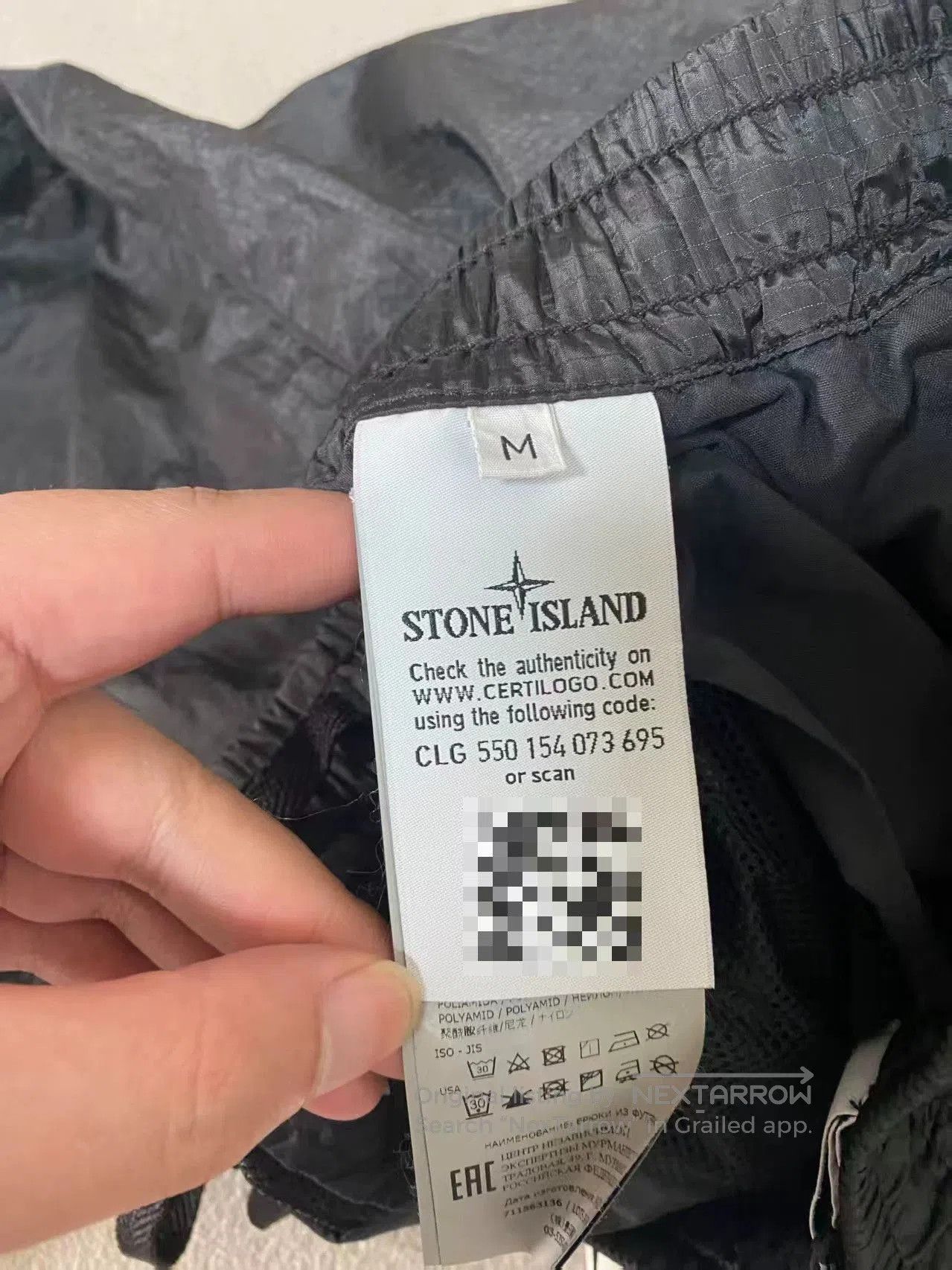 Stone Island Stone Island Metal Nylon Sports Pants. Size US 26 / EU 42 - 4 Thumbnail