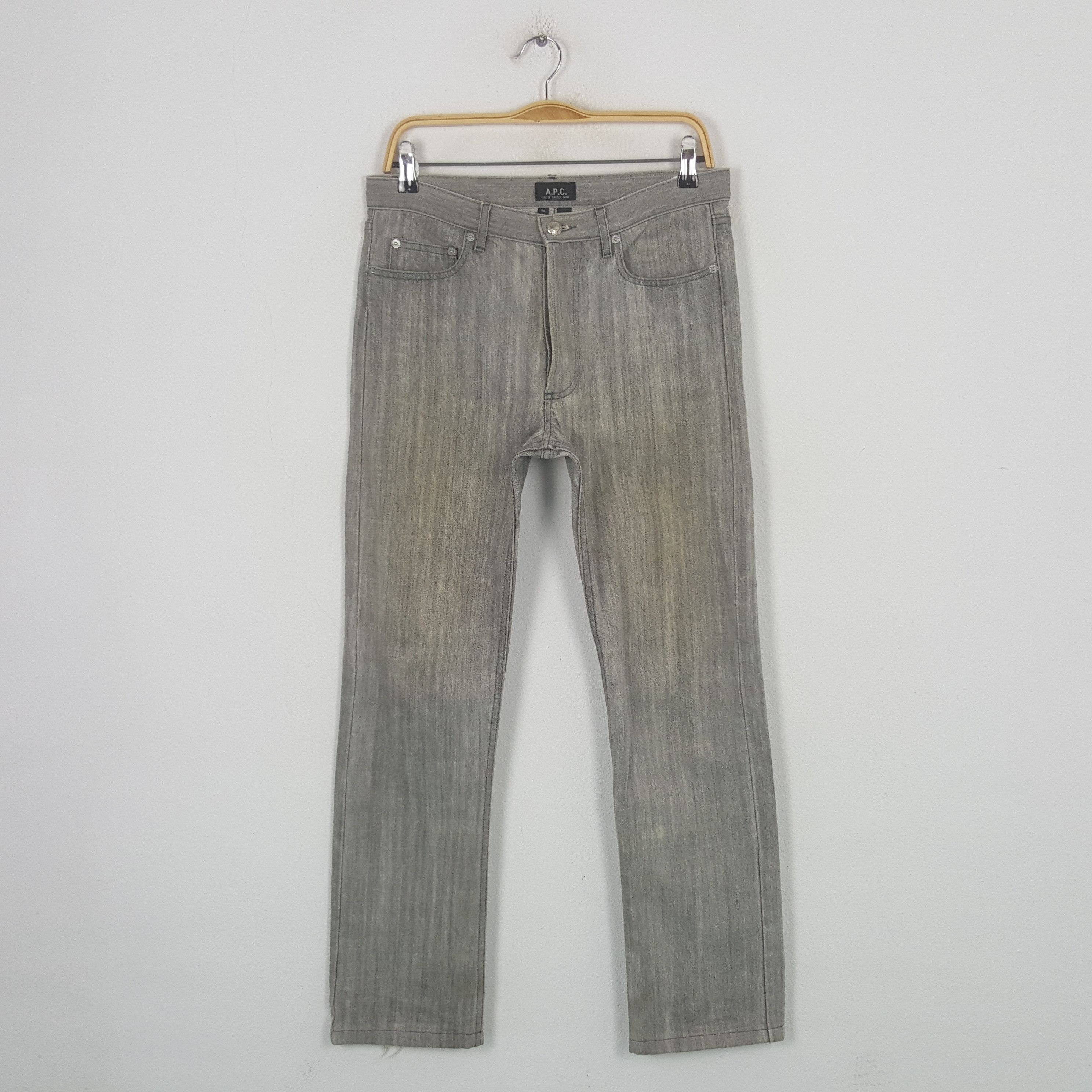 A.P.C. Vintage A.P.C. Designer Brand Denim Jeans RR28 Size US 31 - 1 Thumbnail