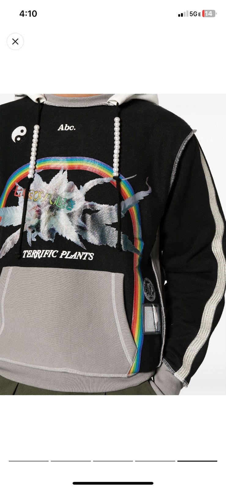 Advisory Board Crystals Terrific Plants Graphic Print Hoodie Size US M / EU 48-50 / 2 - 1 Thumbnail