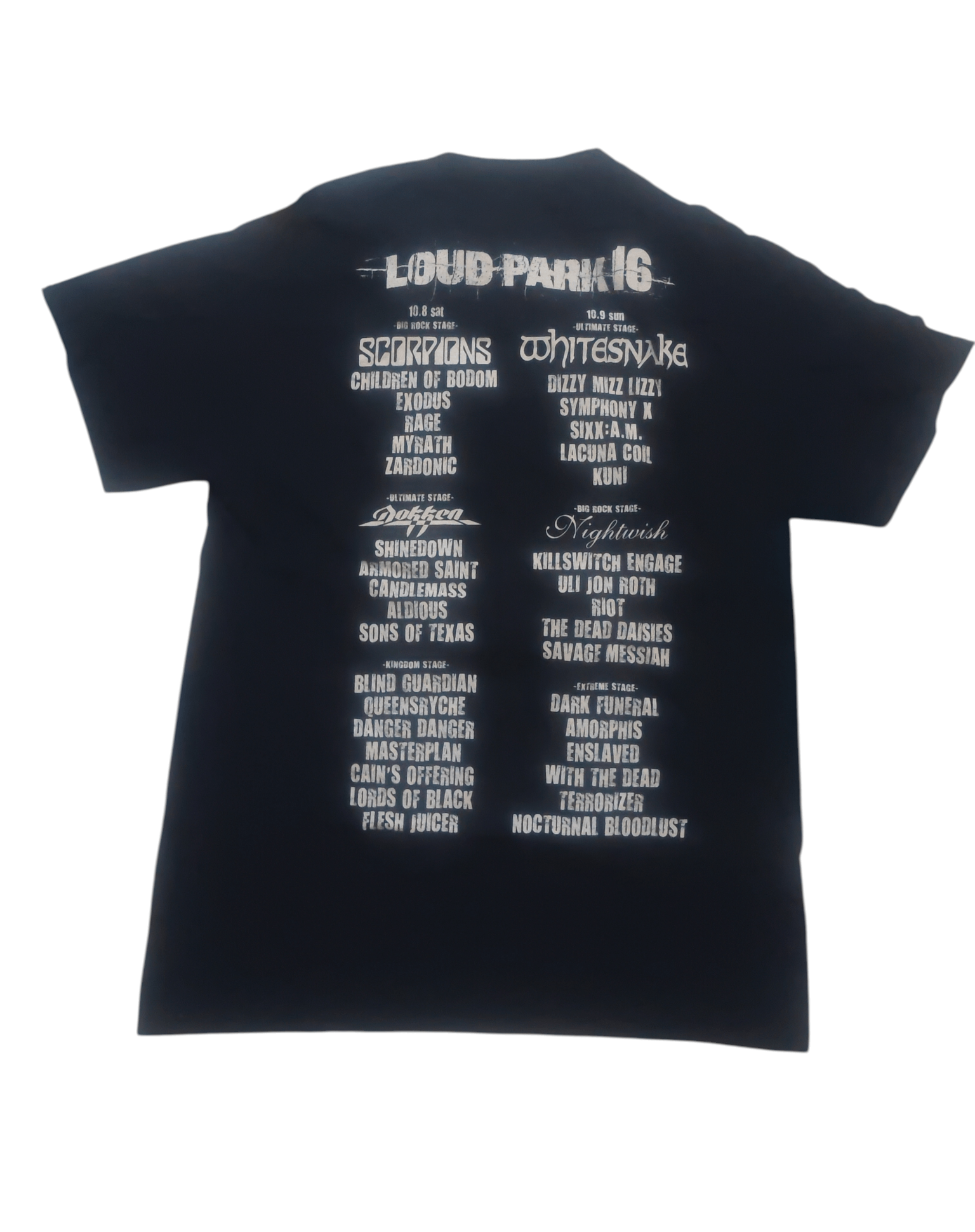 Band Tees 🔥Hot Rare Like New Loud Park 16 Hard Rock Band Festival Size US M / EU 48-50 / 2 - 2 Thumbnail