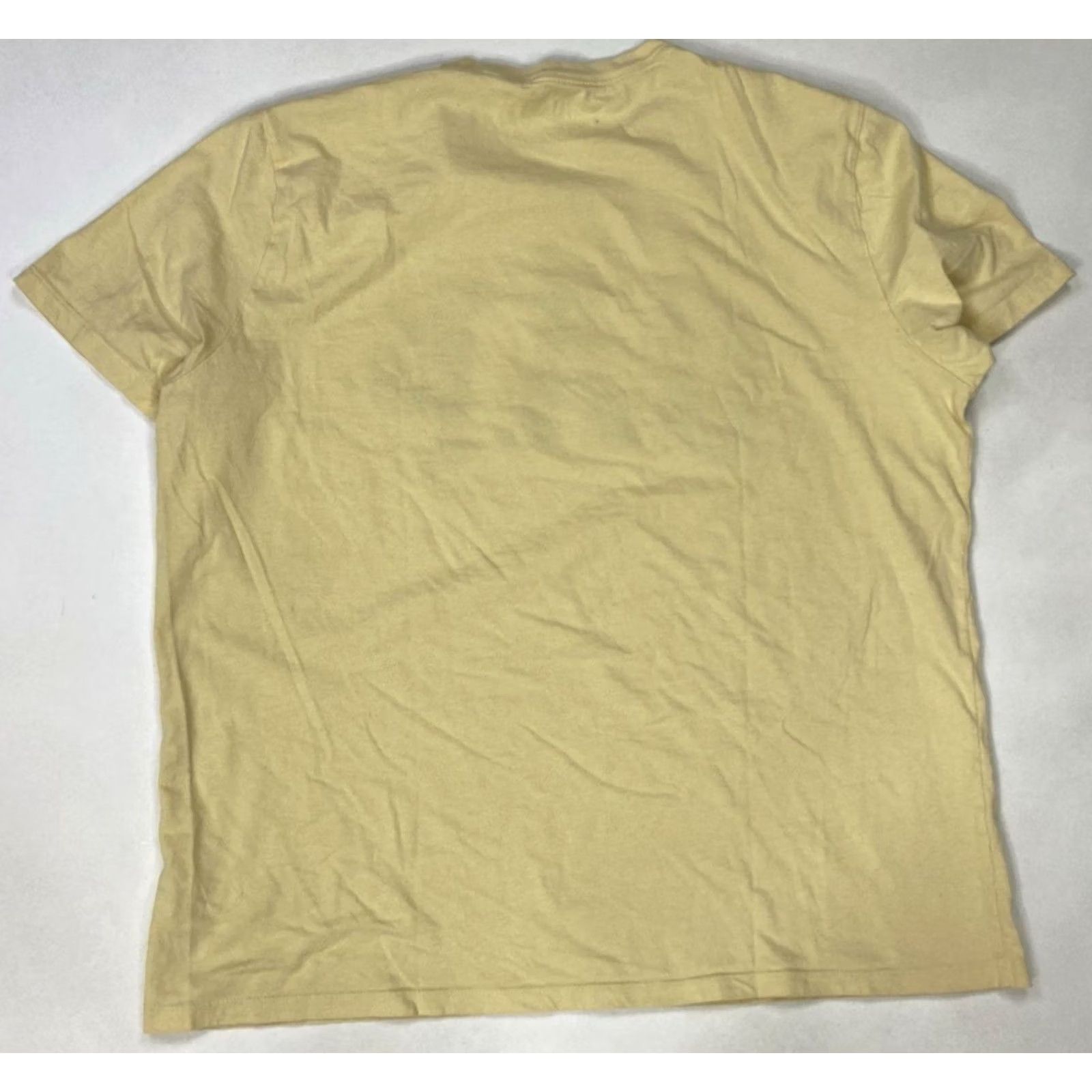 Gap Gap Graphic T-shirt Men XL Yellow Short Sleeve Logo Crew Neck Size US XL / EU 56 / 4 - 3 Thumbnail
