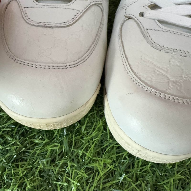 Gucci Gucci GG Monogram Leather Canvas Sneakers -2508 Size US 8 / EU 41 - 4 Thumbnail