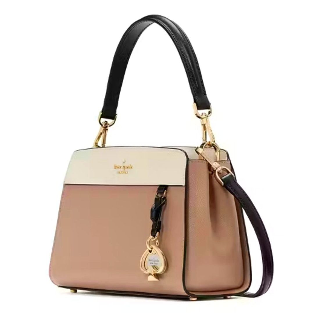 Kate Spade Kate Spade Madison Small Top Handle Satchel Toasted Hazelnut Size ONE SIZE - 3 Thumbnail