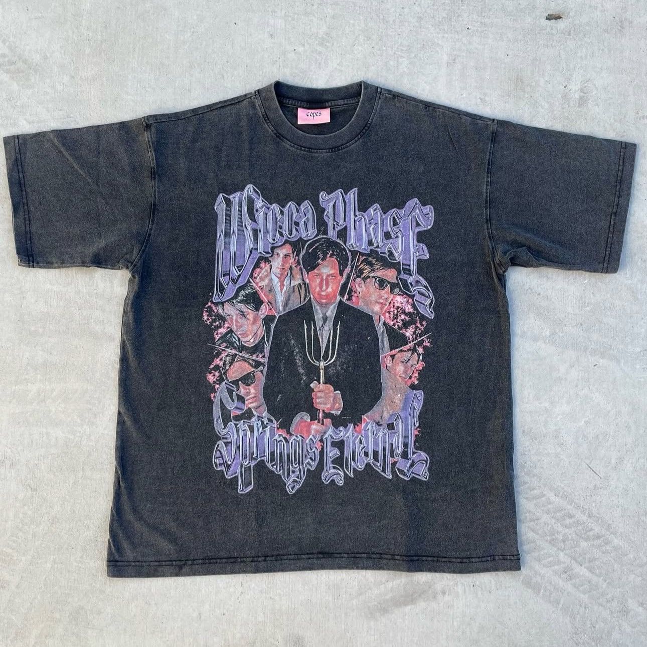 Copes copes GOTHBOICLIQUE Wicca Phase Pitchfork Rap t harry potter Size US M / EU 48-50 / 2 - 7 Thumbnail