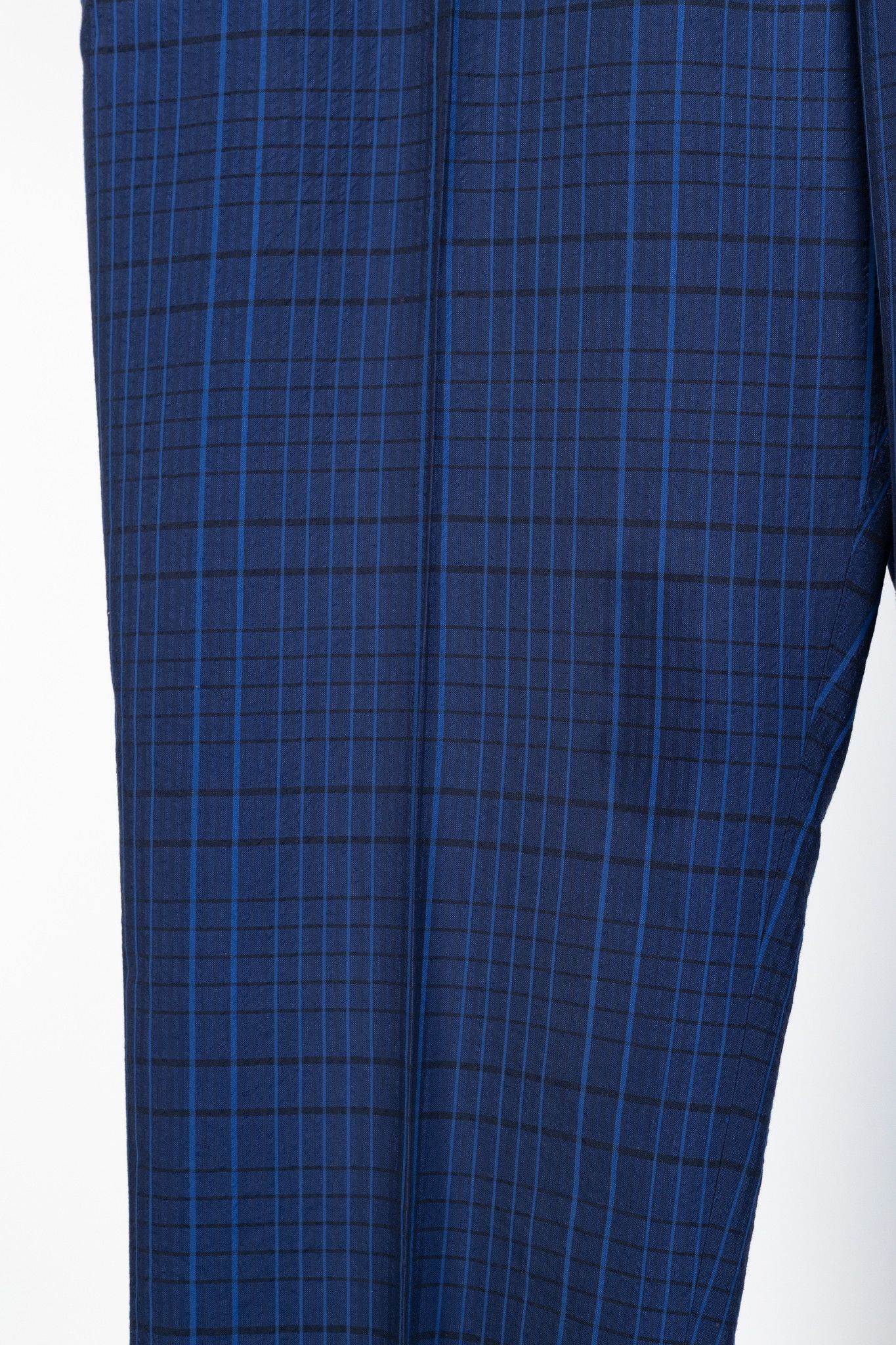 Akris Akris 100 Years Flavin Check Cotton & Silk Seersucker Pants Size 34" / US 12 / IT 48 - 6 Thumbnail