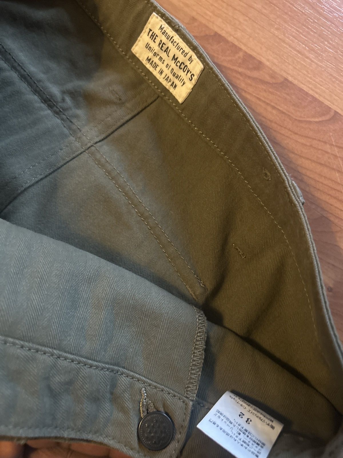 The Real McCoy's 3 Pocket Utility Cargo Pants Size US 32 / EU 48 - 2 Thumbnail