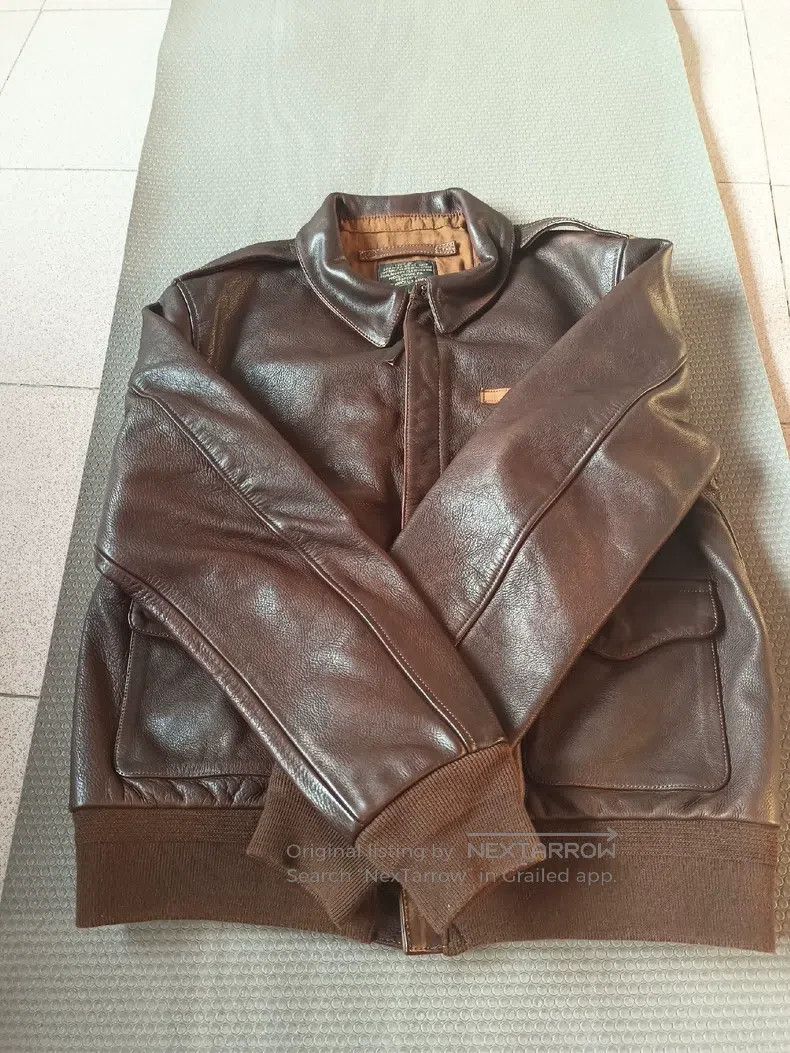 The Real McCoy's The Real McCoys A2 cowhide coat Size US XXL / EU 58 / 5 - 2 Thumbnail