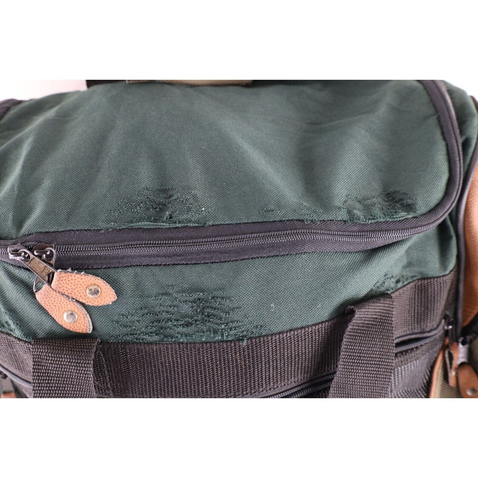 Jeep × Vintage Vintage 90s Y2K Jeep Motors Travel Equipment Duffel Bag Size ONE SIZE - 4 Thumbnail