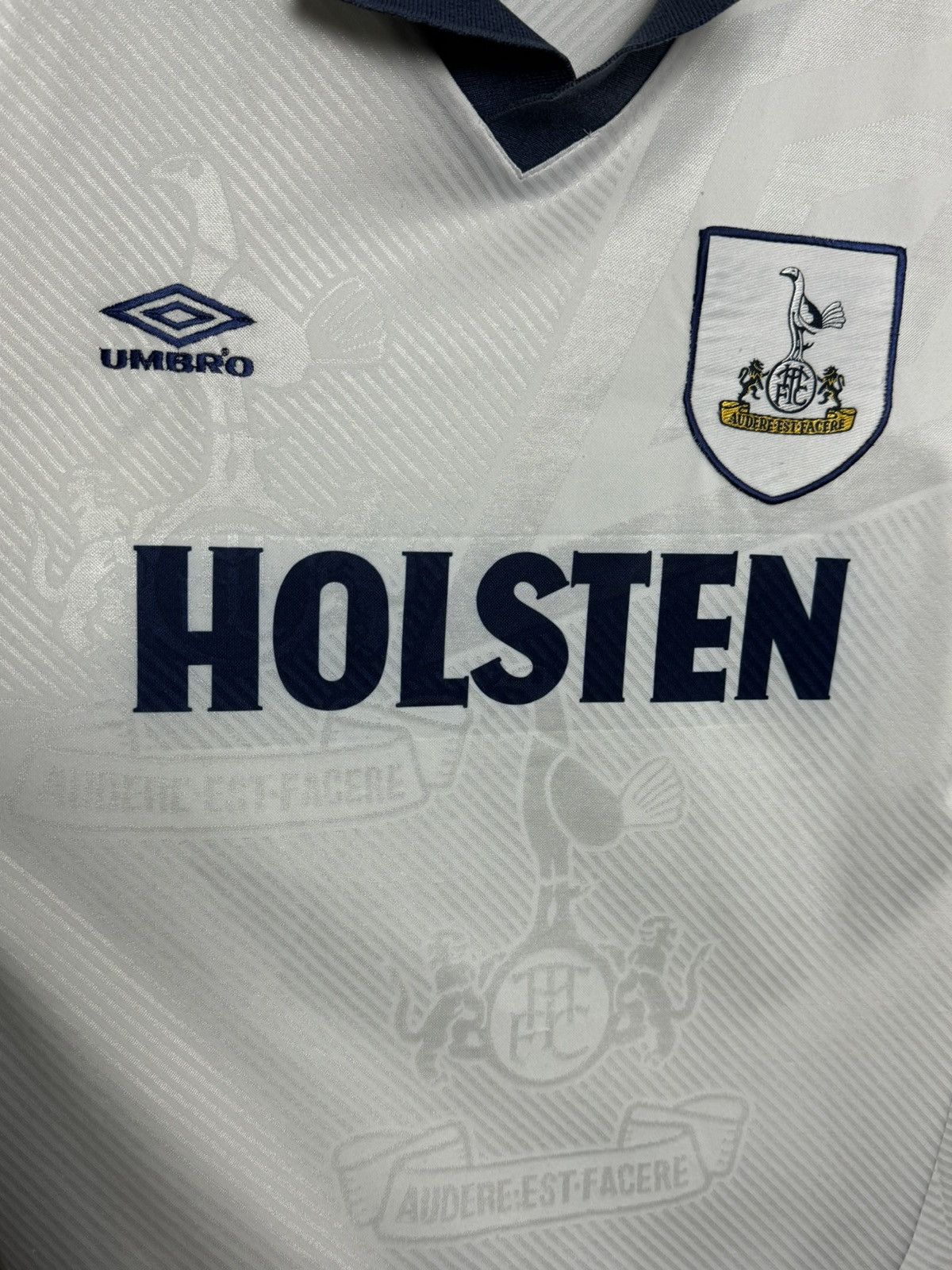 Umbro Tottenham Hotspur 93/95 Home Football Jersey Size US M / EU 48-50 / 2 - 3 Thumbnail