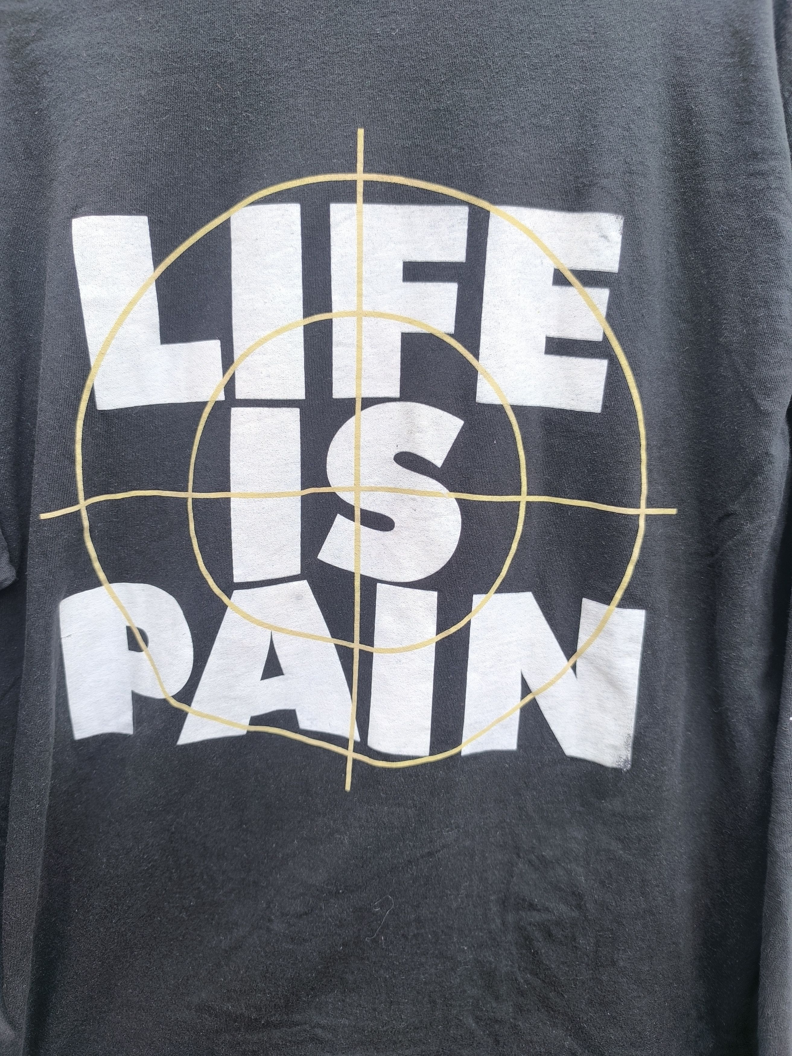 Vintage MERAUDER - LIFE IS PAIN Size US XL / EU 56 / 4 - 4 Thumbnail