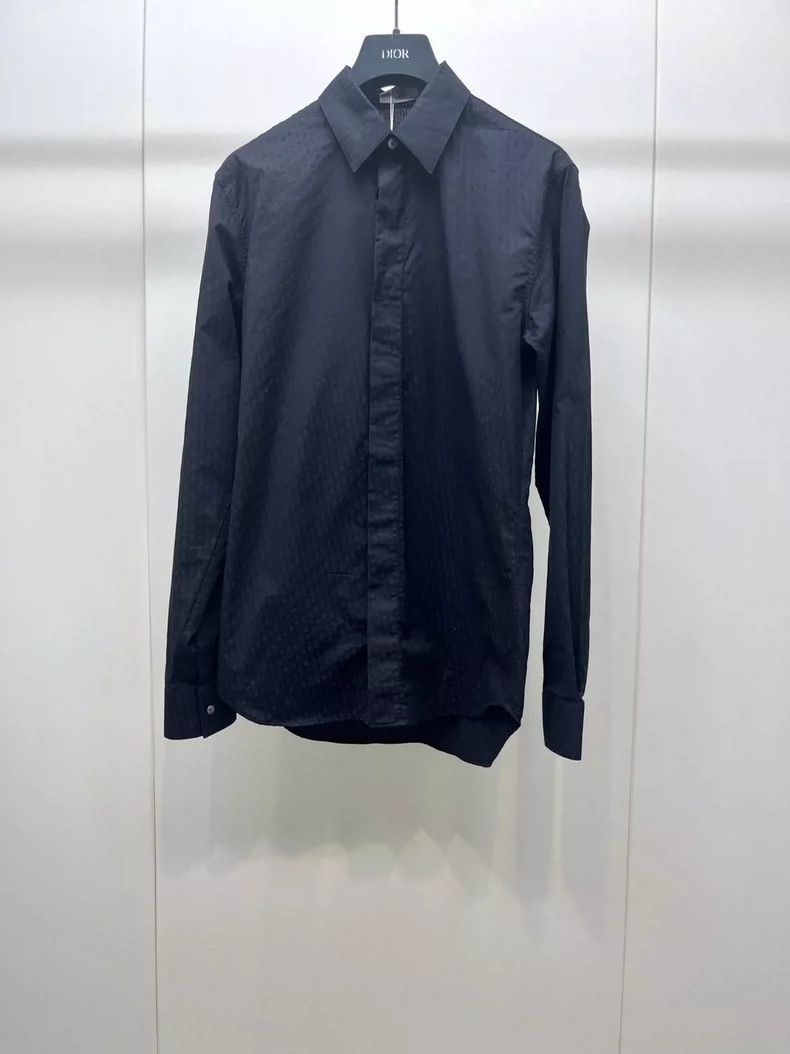Dior Dior Size 37 Dark flower logo shirt 2504-Nextarrow Size US XXS / EU 40 - 1 Thumbnail