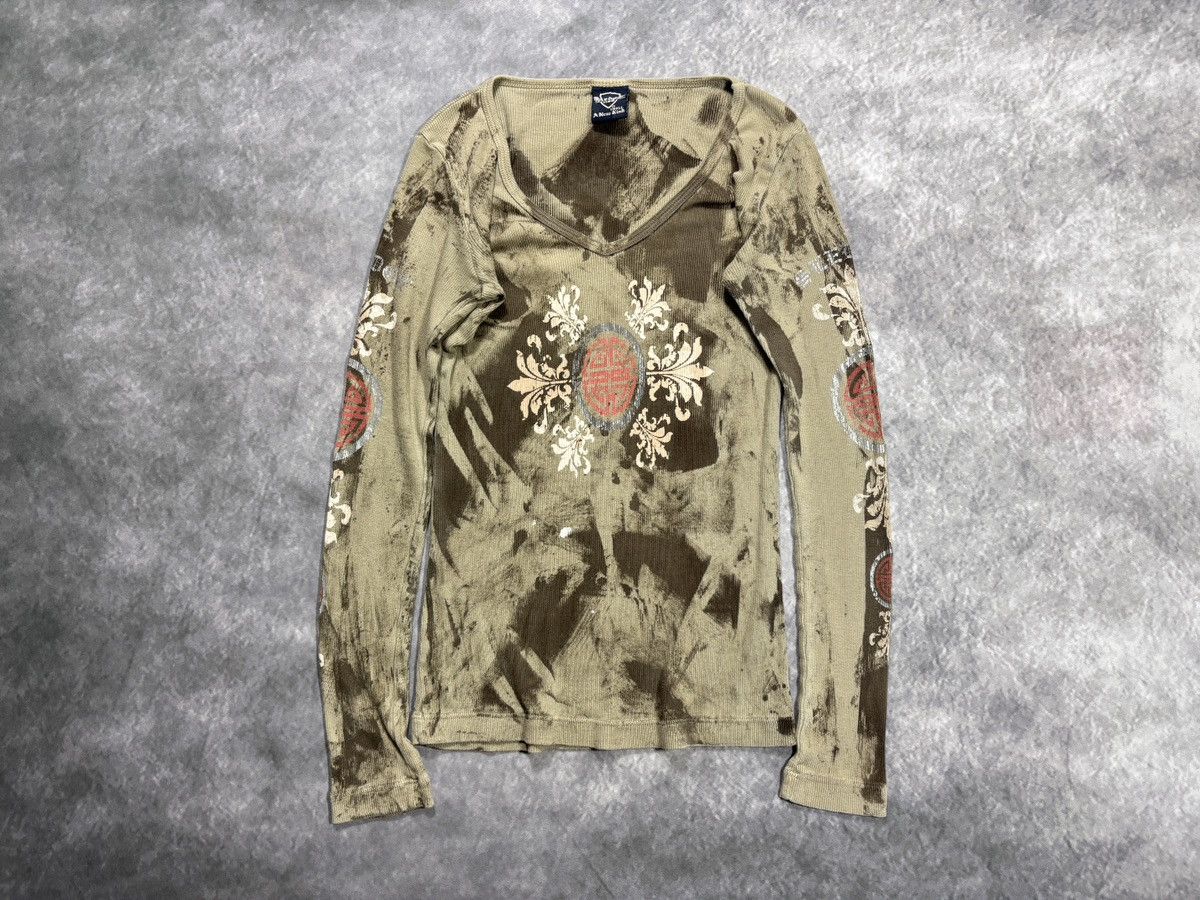 Other Y2K Vintage Sledge USA Longsleeve Affliction JPG ALP Print Size S / US 4 / IT 40 - 11 Thumbnail