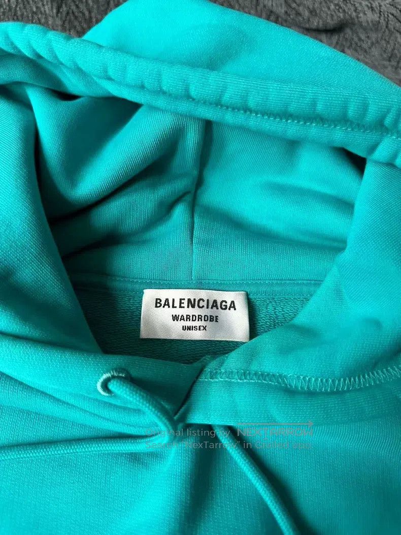 Balenciaga Balenciaga Double B Embroidered Hoodie Size US M / EU 48-50 / 2 - 3 Thumbnail