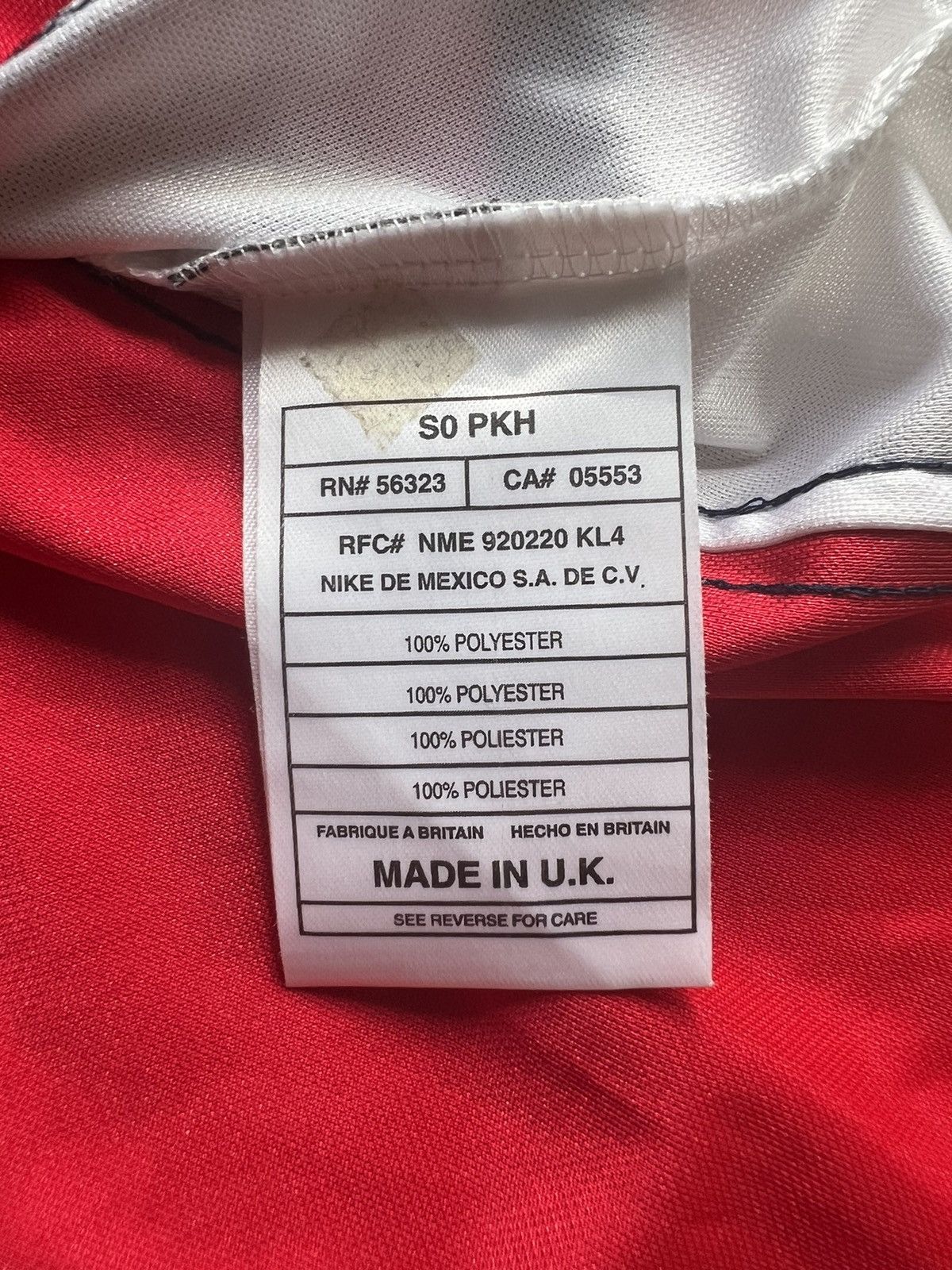 Adidas × Vintage 1999/2000 BERGKAMP #10 Arsenal Vintage Soccer Jersey (M) Size US M / EU 48-50 / 2 - 6 Thumbnail