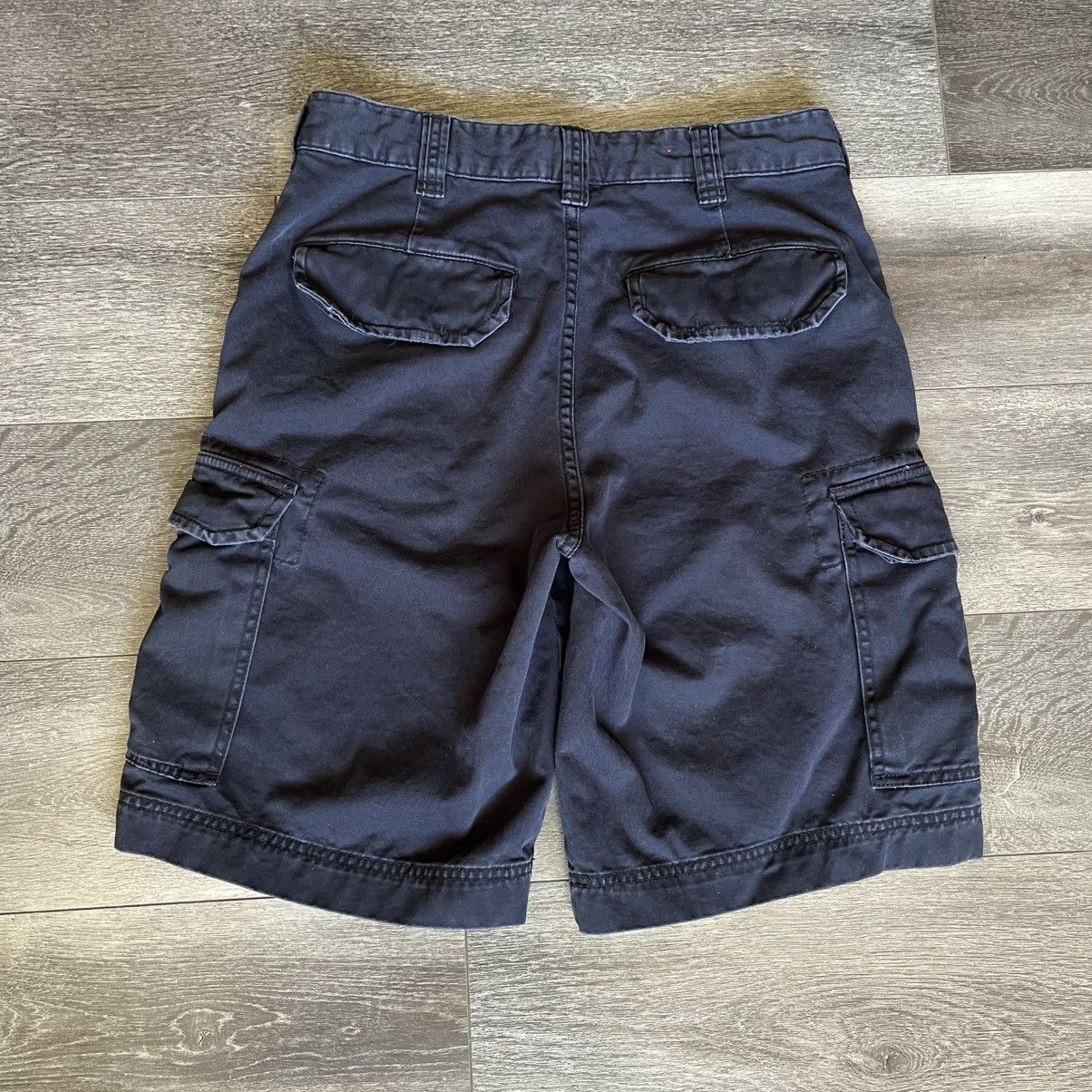 Mossimo × Vintage Vintage 2000s Mossimo Cargo Supply Navy Shorts Pocket Sz 30 Size US 30 / EU 46 - 2 Thumbnail