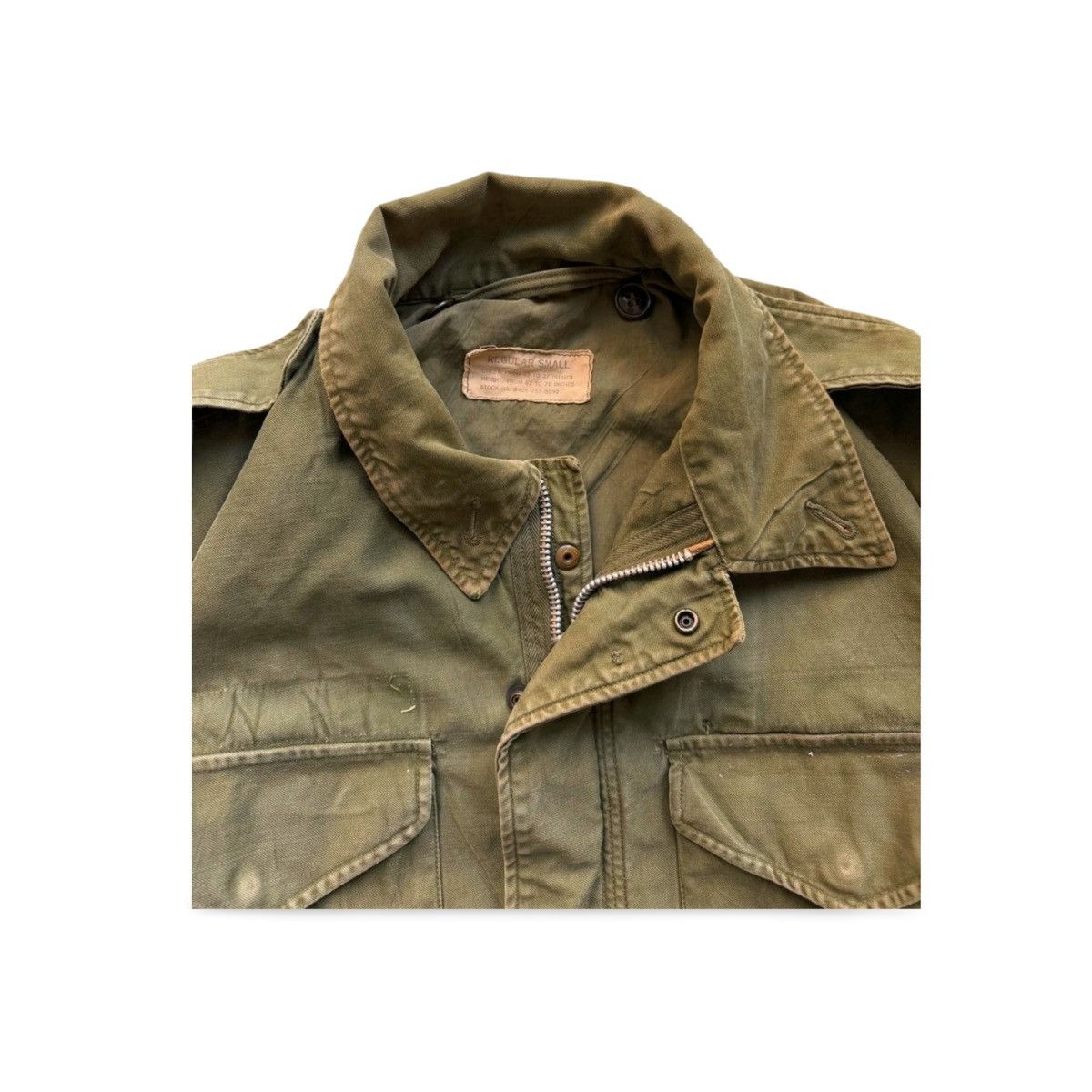 Vintage True Vintage 1960's M65 Military OG 107 Jacket Size US L / EU 52-54 / 3 - 4 Thumbnail