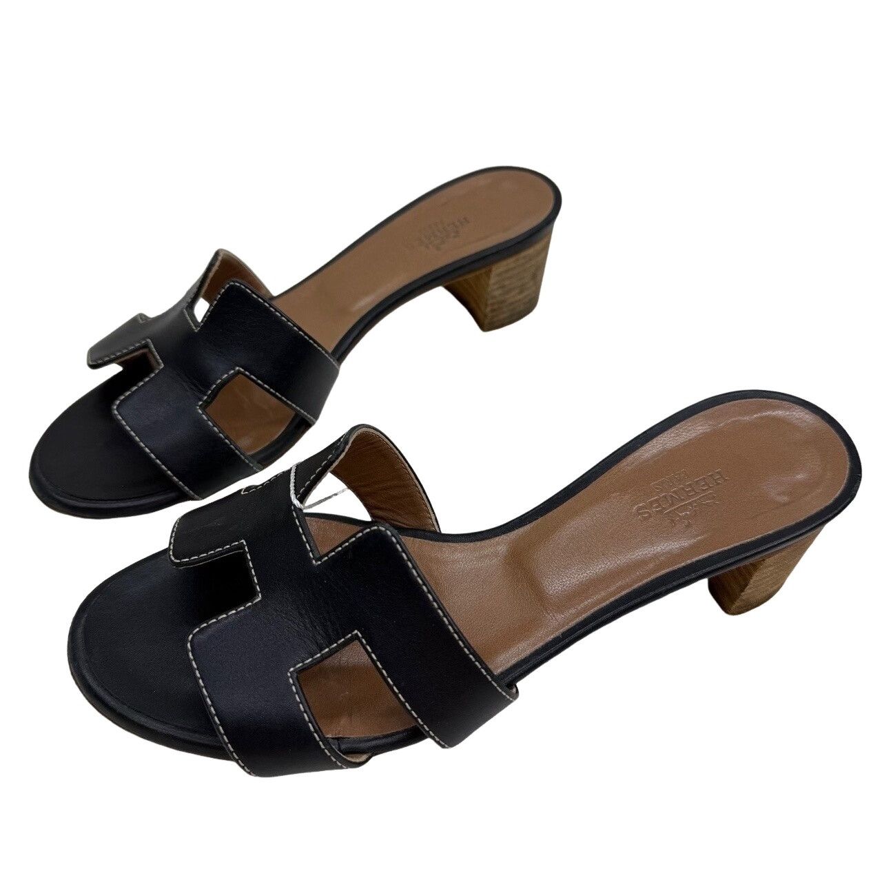 Hermes Hermes Oasis Leather Sandals Size 36 Size US 5 / IT 35 - 1 Thumbnail