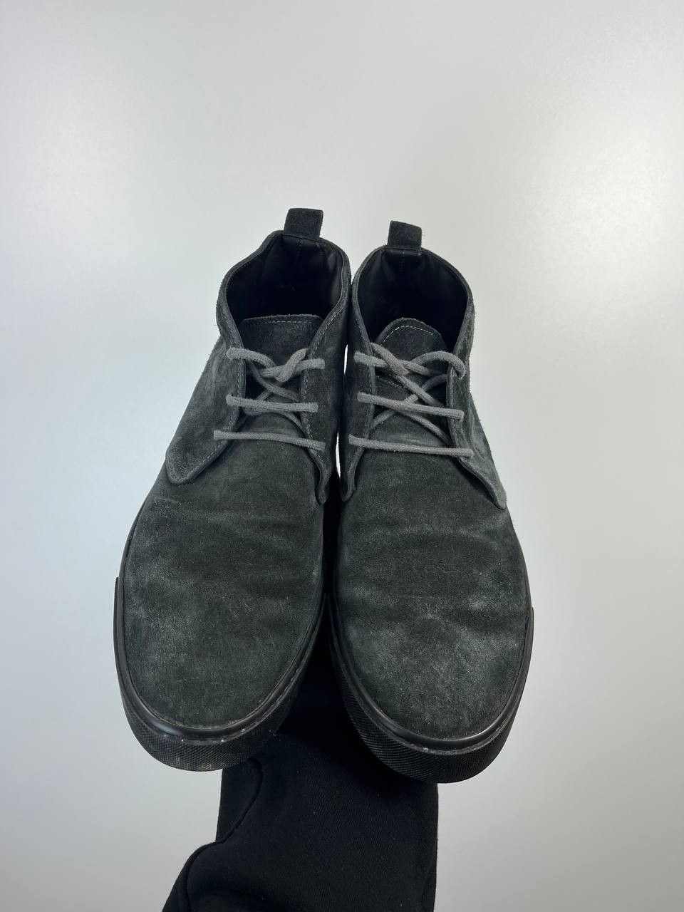 Tod's Tod’s Suede Chukka Boots Dark Grey Mens Size Eu 43 Size US 9.5 / EU 42-43 - 5 Thumbnail