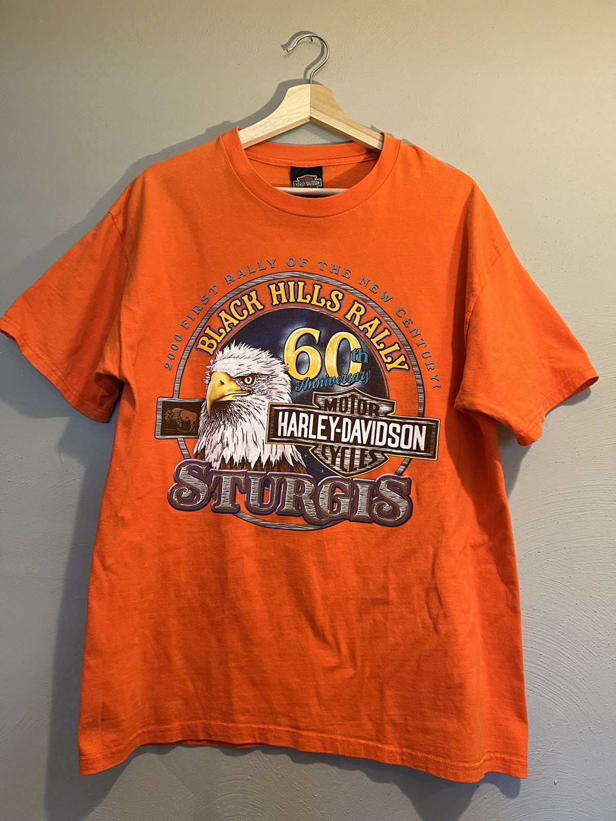 Harley Davidson Harley Davidson 2000 Sturgis Frond and Back Graphic Size US L / EU 52-54 / 3 - 1 Thumbnail