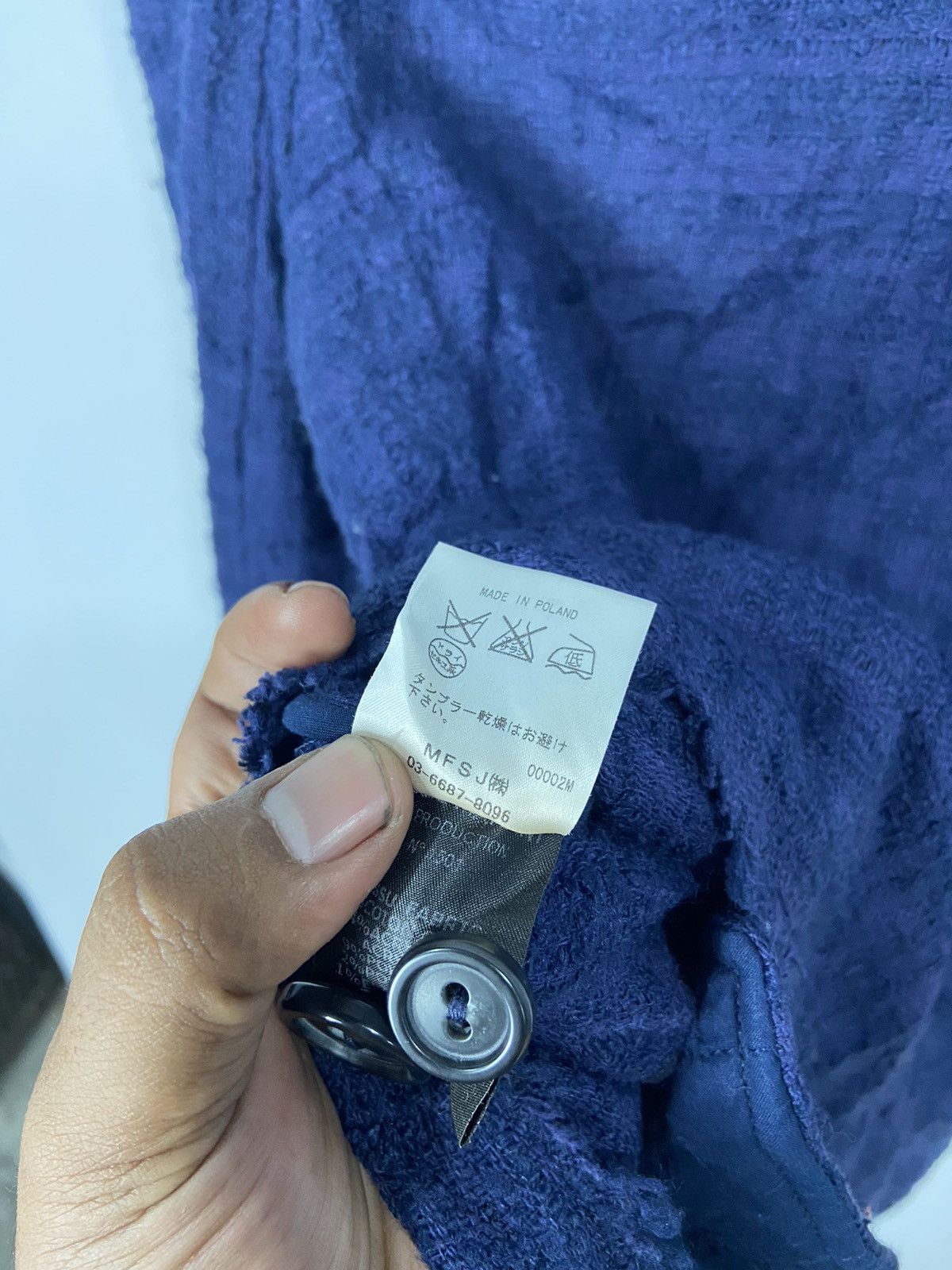 Isabel Marant × Isabel Marant Etoile × Other Double Breasted Flenn Collarless Jacket Size S / US 4 / IT 40 - 12 Thumbnail