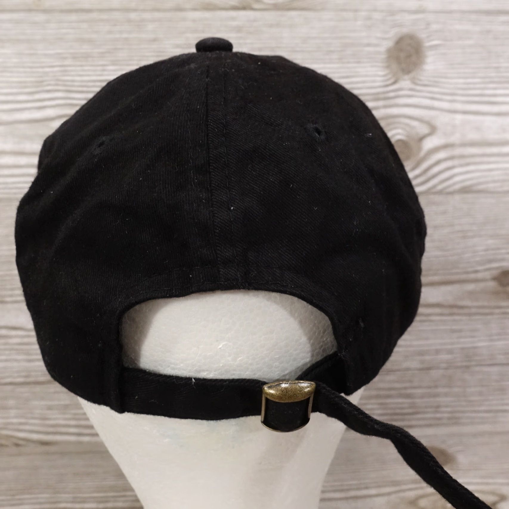 Budweiser VINTAGE BUDWEISER BASEBALL CAP - Black Strapback Hat - One Size - Casual - Mens Size ONE SIZE - 5 Thumbnail