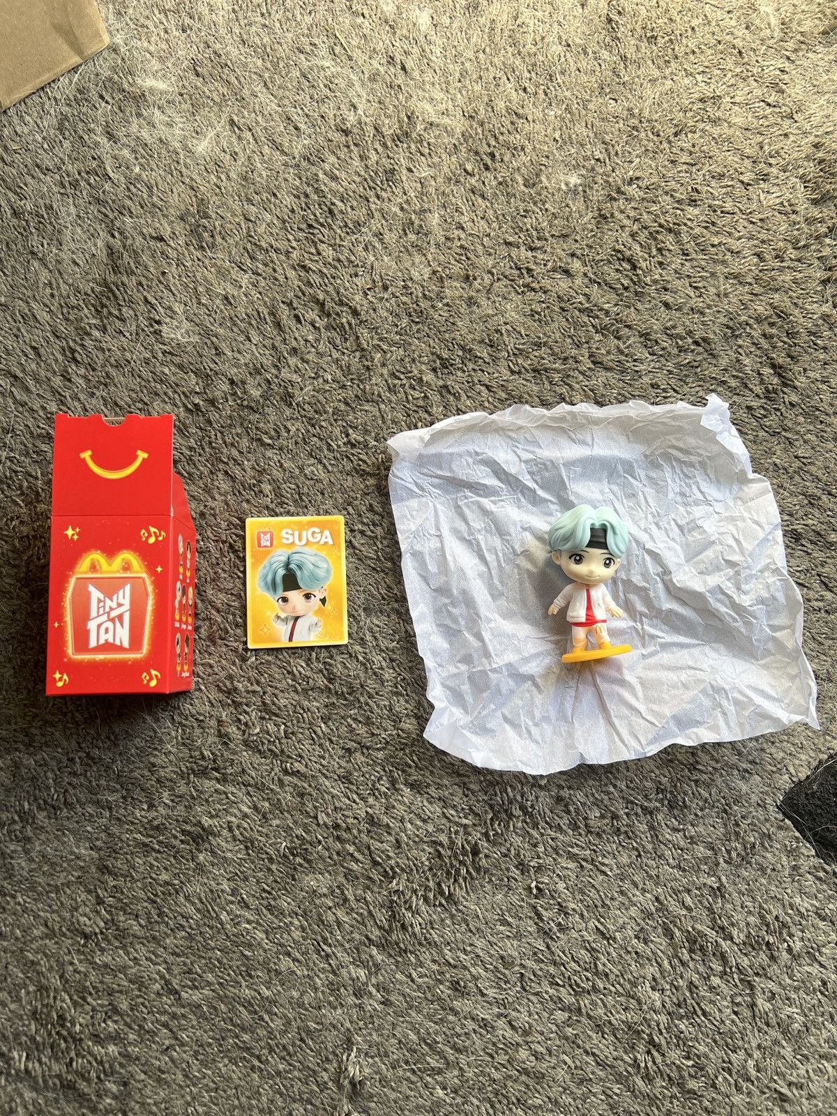 Hypebeast 2025 McDonald’s TinyTAN Suga Figure Size ONE SIZE - 1 Thumbnail